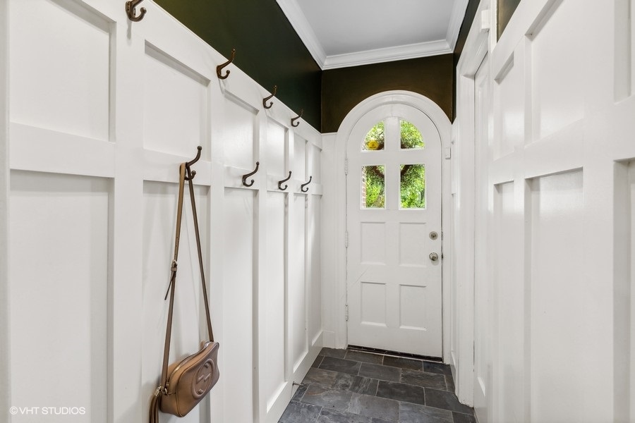 210 Franklin Road Glencoe, IL 60022 - Photo 12 of 33 a view of front door with wooden floor