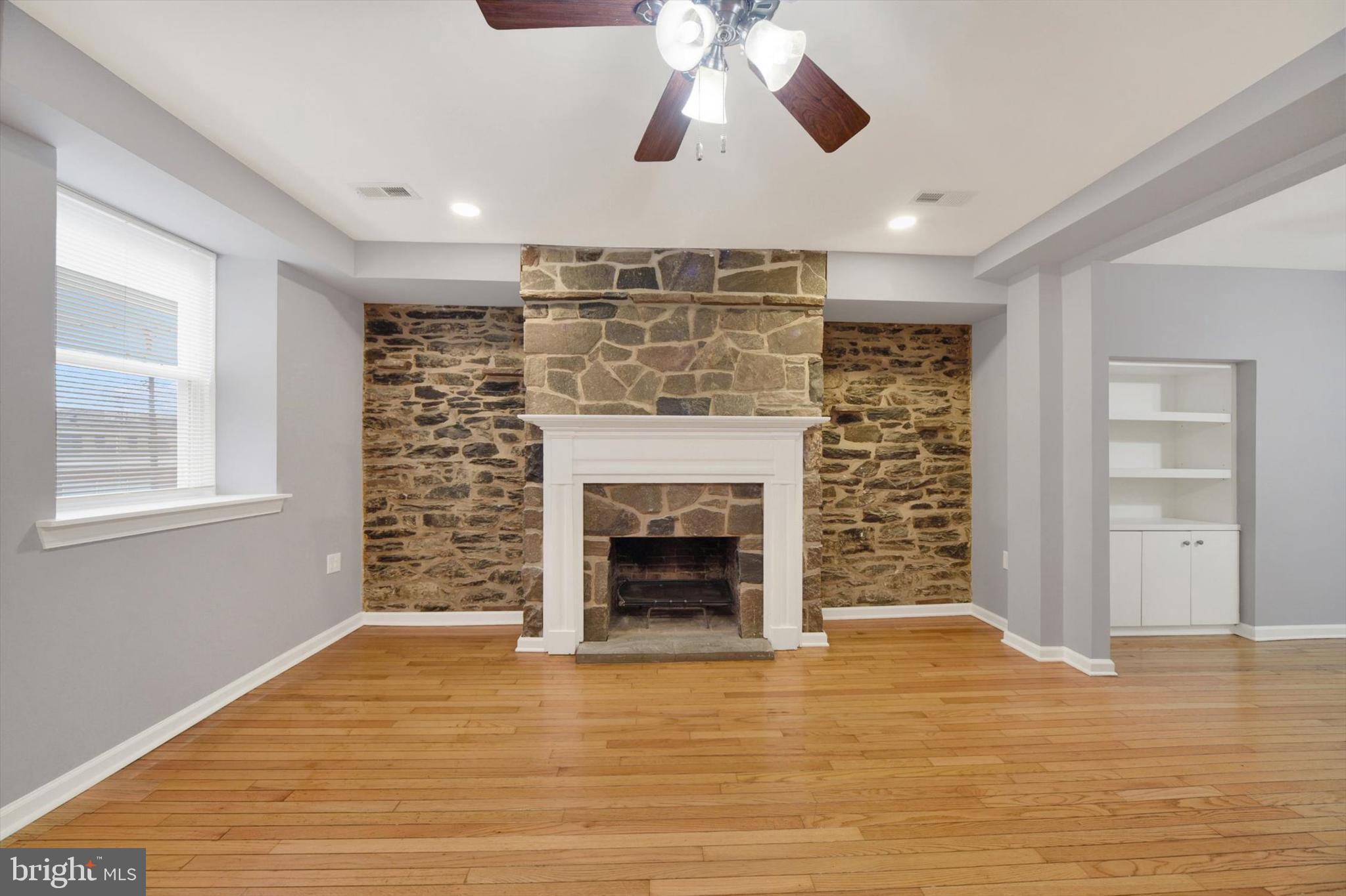 3506 Clipper Road Baltimore, MD 21211 - Photo 8 of 36 GORGEOUS STONE MANTLE