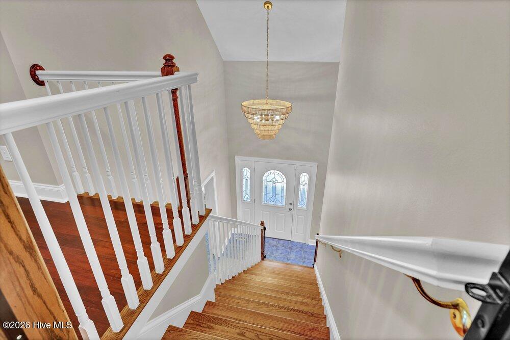 120 Middle Point Road Hampstead, NC 28443 - Photo 24 of 54 Stairs to other bedrooms