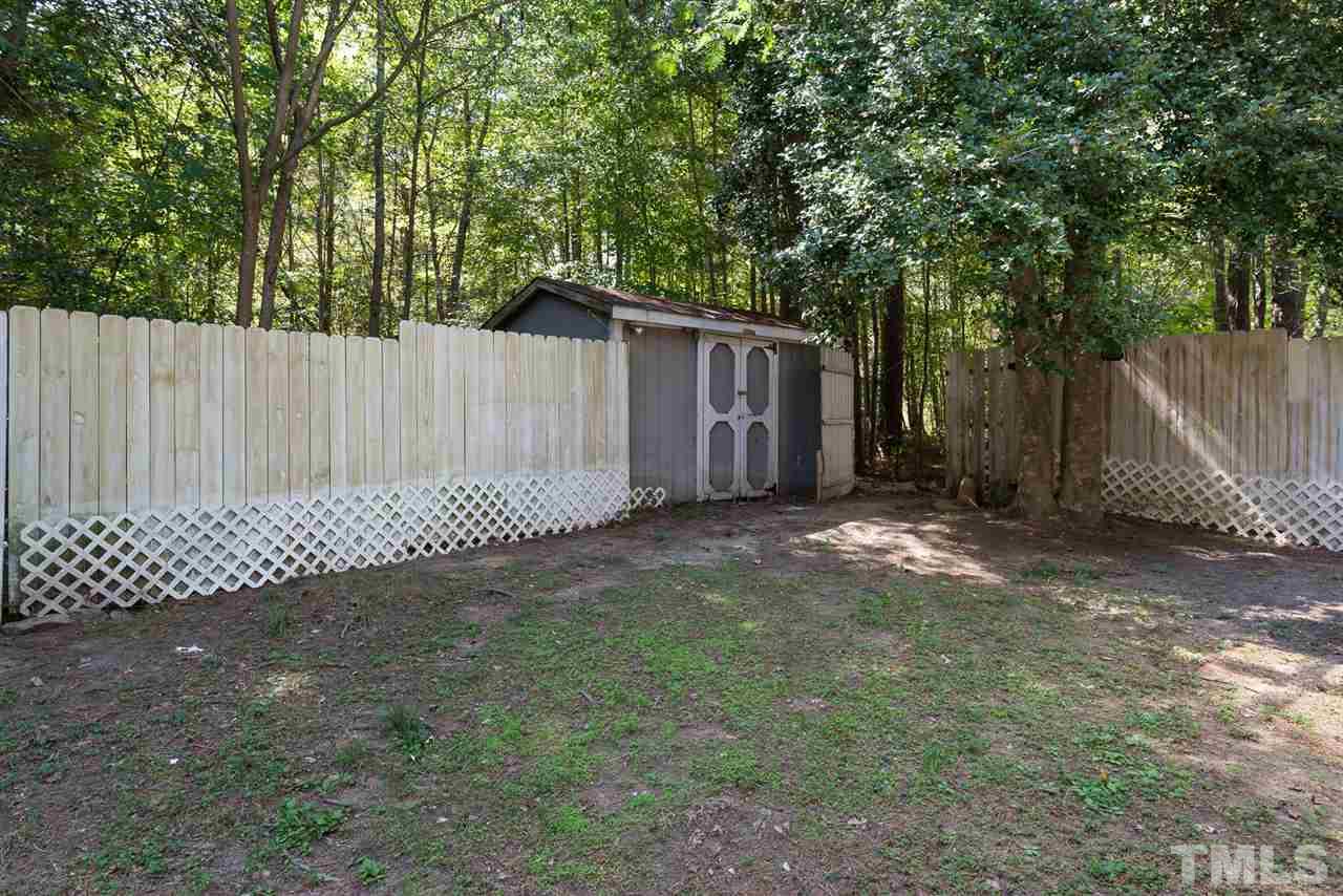 4216 Labrador Drive Raleigh, NC 27616 - Photo 19 of 20 a view of a backyard