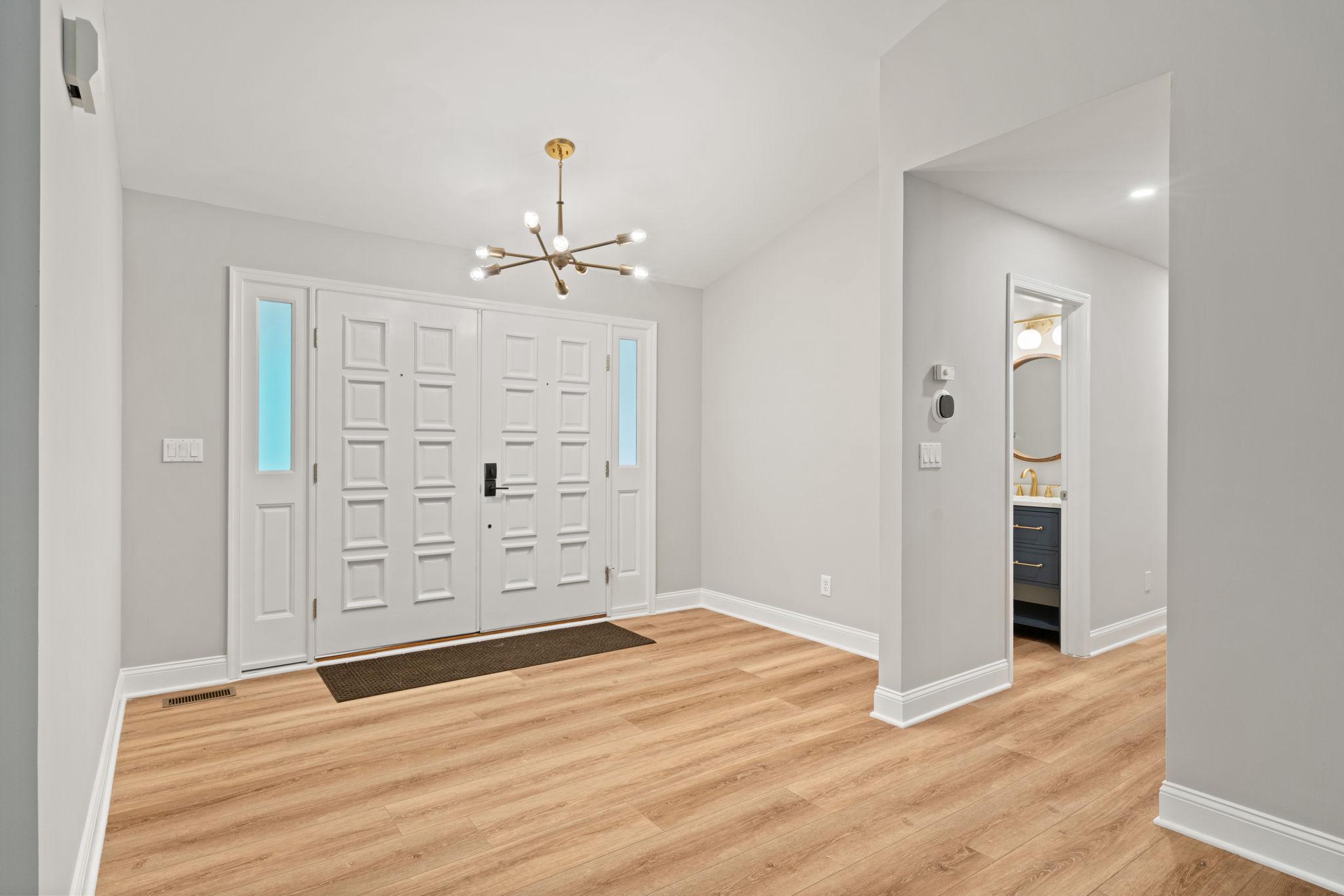 19 Winning Colors Road Stafford, VA 22556 - Photo 9 of 58 Welcoming Foyer with Luxury Vinyl Plank Floors