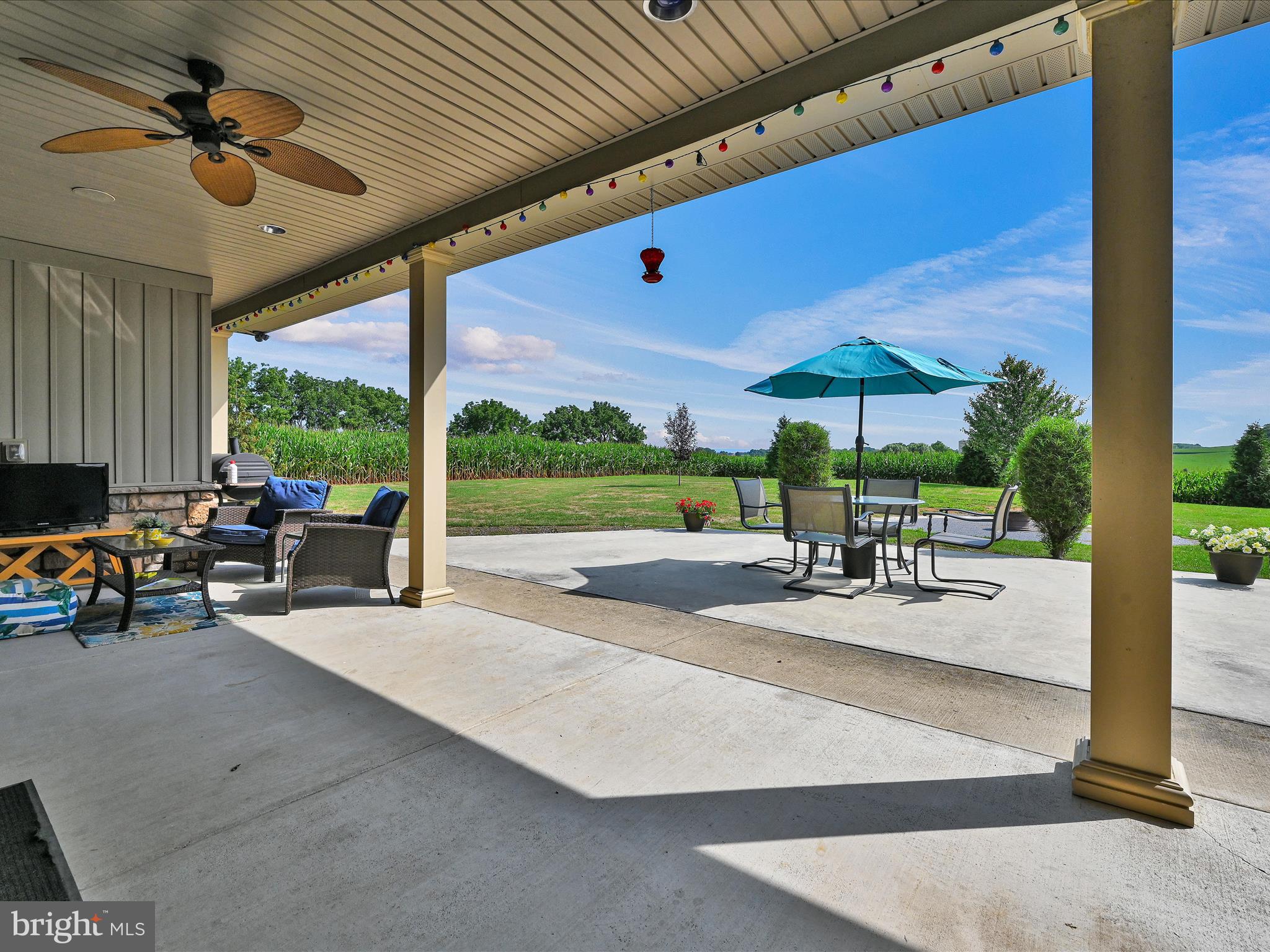 1480 Fonderwhite Road Lebanon, PA 17042 - Photo 9 of 19 Panoramic countryside views from covered patio