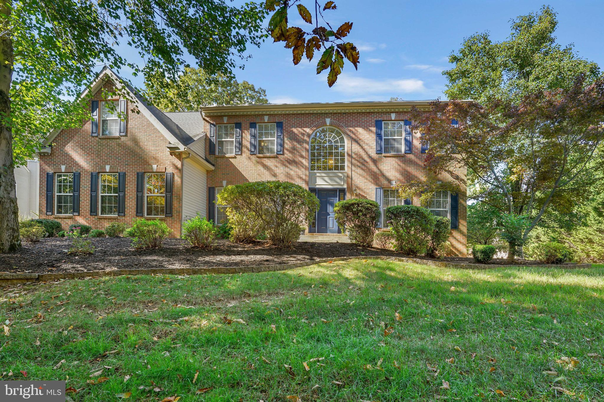 front view of house with a yard