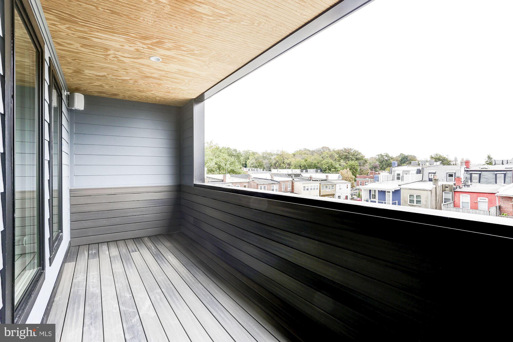 20 Channing Street Northwest, Unit 2 Washington, DC 20001 - Photo 17 of 35 Private Terrace overlooking the city
