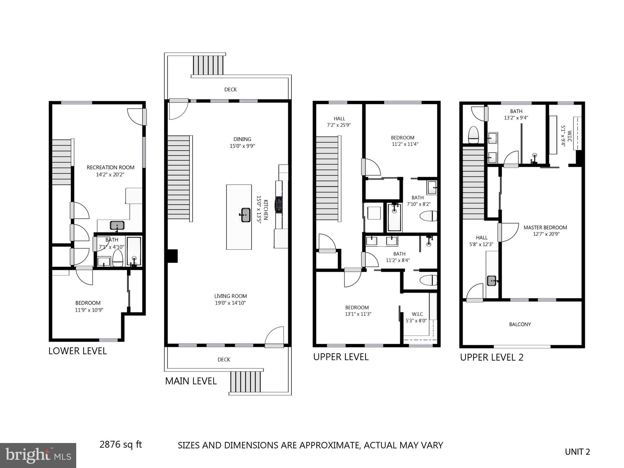 20 Channing Street Northwest, Unit 2 Washington, DC 20001 - Photo 35 of 35 Floorplans