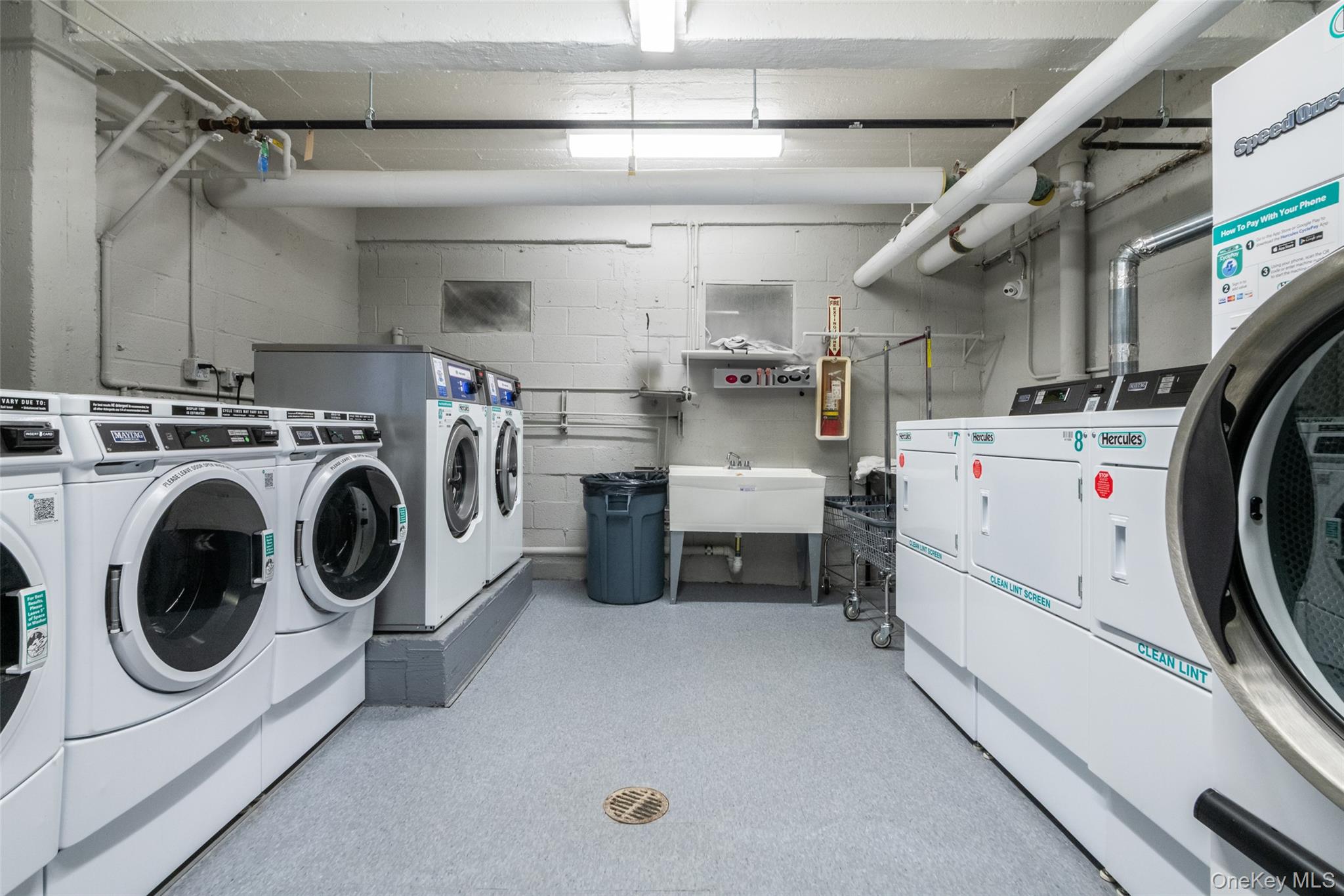 90 Union Street, Unit 1A New Rochelle, NY 10805 - Photo 15 of 28 a utility room with dryer and washer