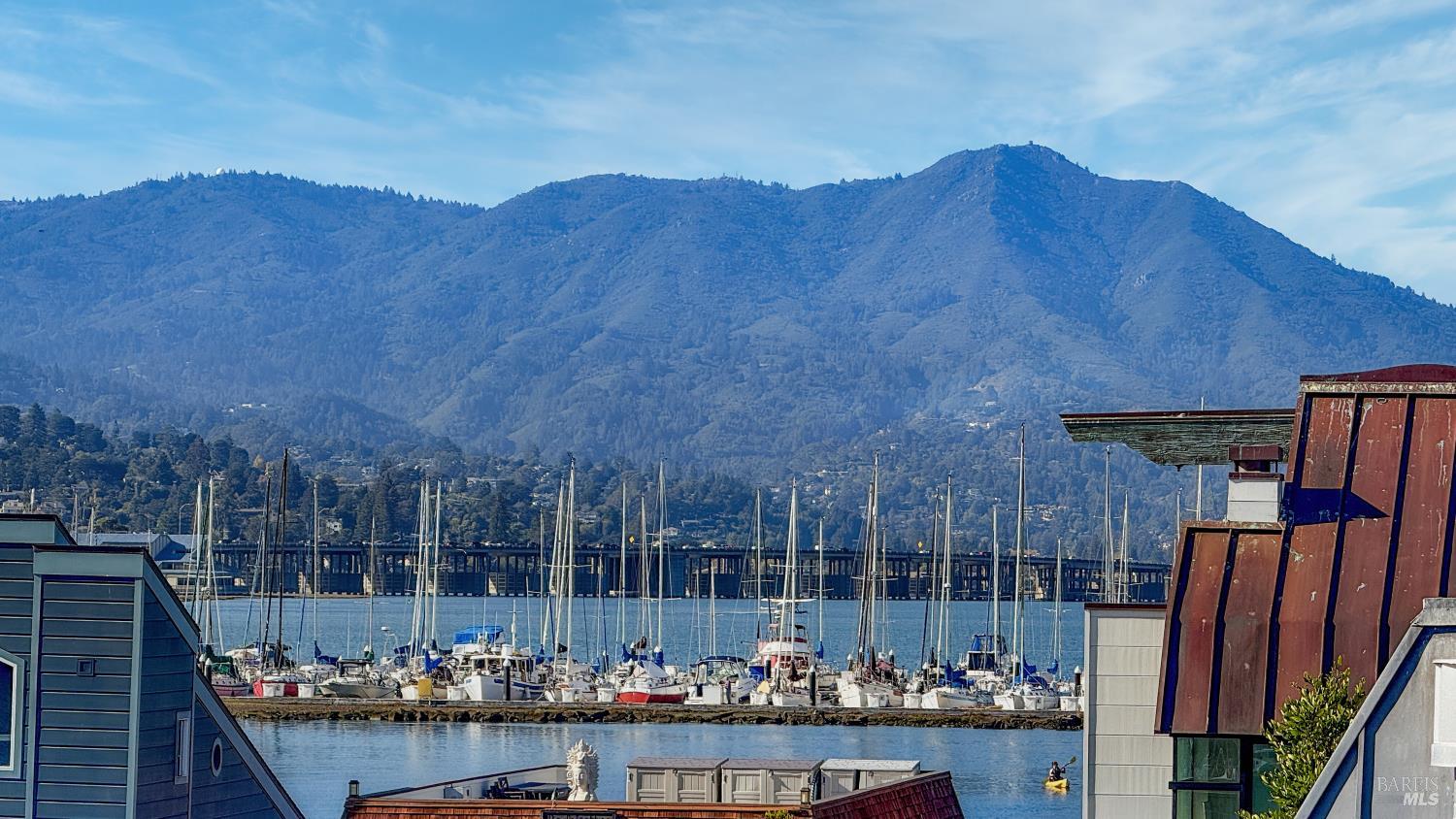 68 Issaquah Dock Sausalito, CA 94965 - Photo 29 of 81 a view of balcony with wooden floor