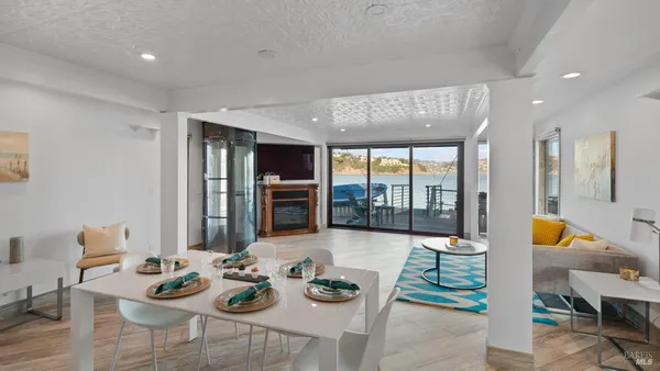 a storage room with washer and dryer