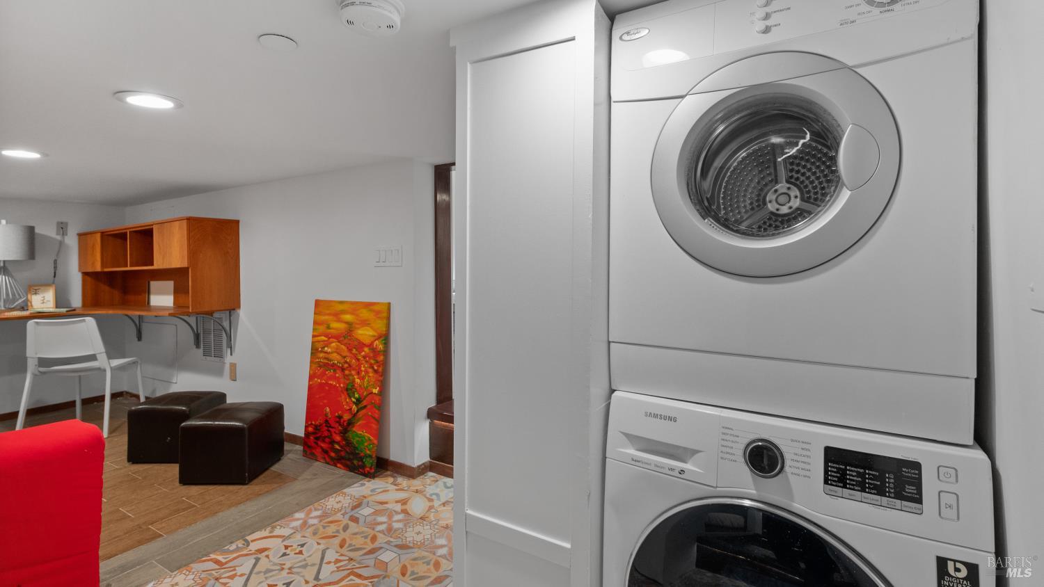 68 Issaquah Dock Sausalito, CA 94965 - Photo 73 of 81 a storage room with washer and dryer