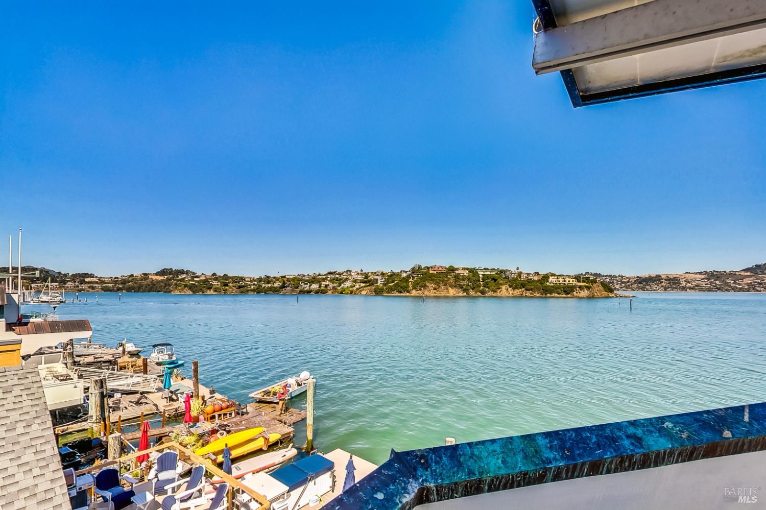 68 Issaquah Dock Sausalito, CA 94965 - Photo 9 of 81 a view of a lake with a outdoor space