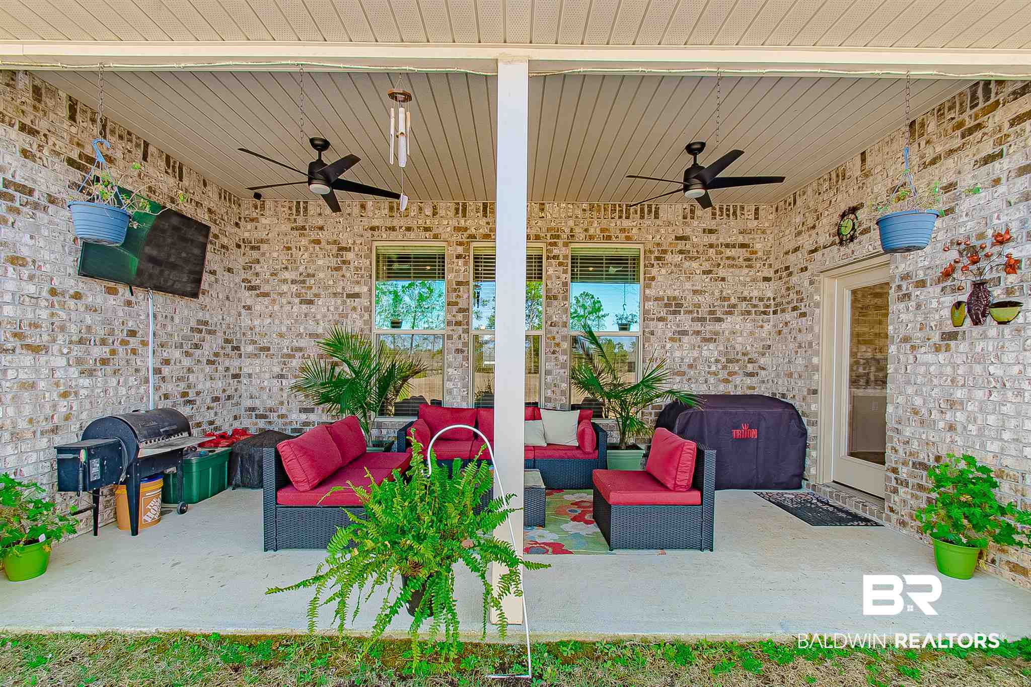11611 Whitaker Avenue Daphne, AL 36527 - Photo 31 of 35 Back View of Porch