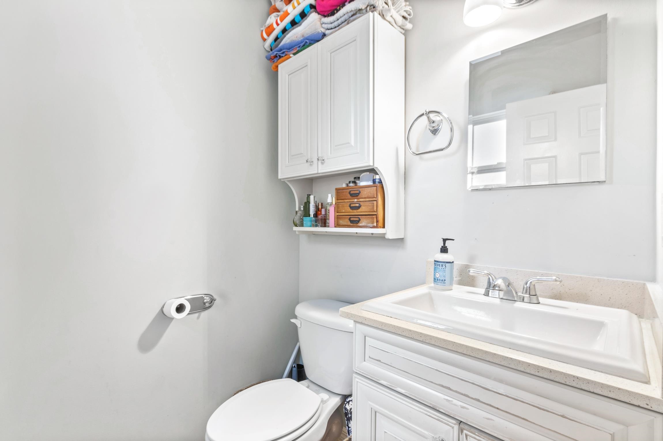 359 Shamrock Road St. Augustine, FL 32086 - Photo 19 of 39 a bathroom with a sink and a toilet