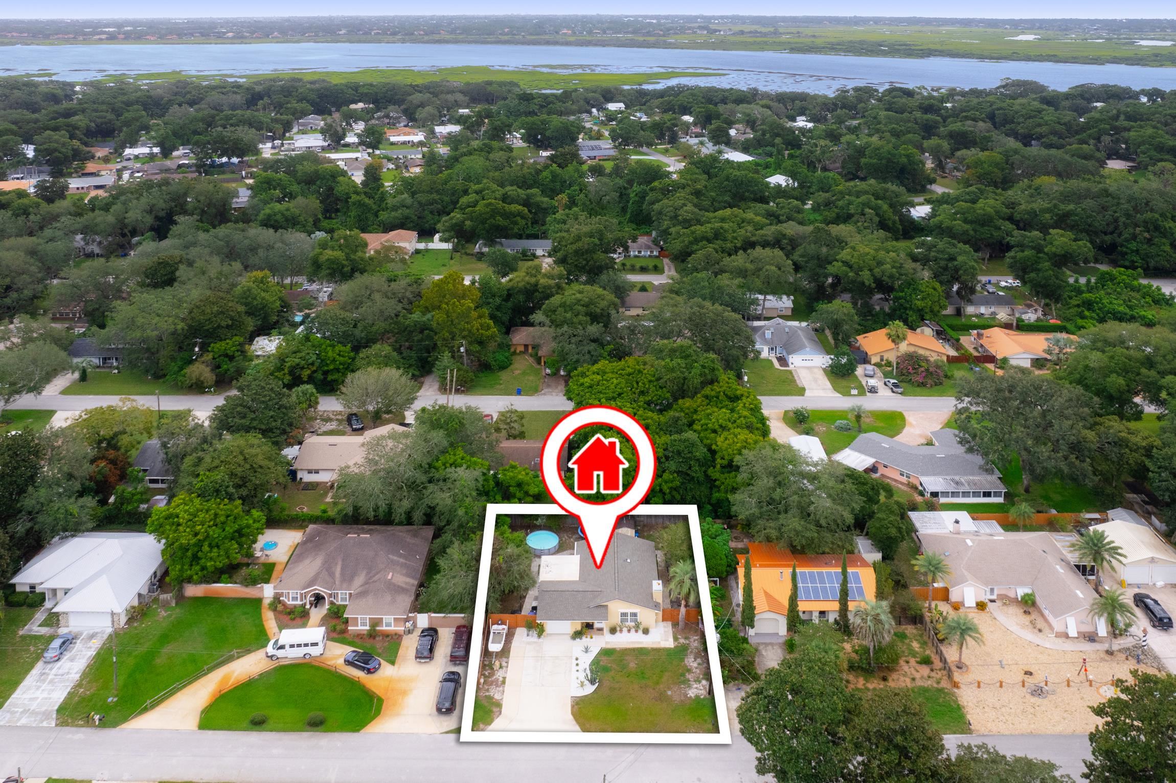 359 Shamrock Road St. Augustine, FL 32086 - Photo 34 of 39 an aerial view of a city