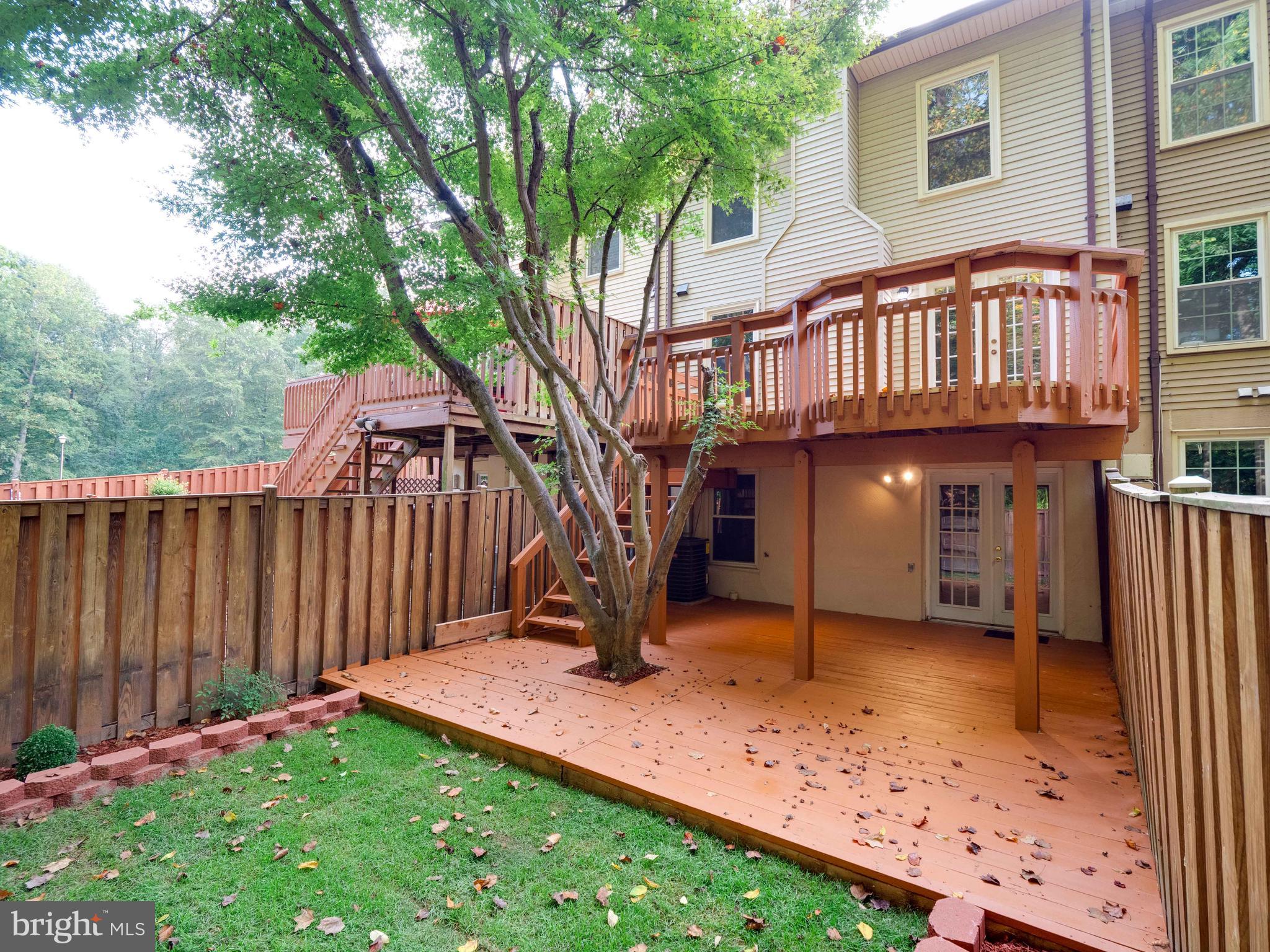 9002 Mulvaney Court Springfield, VA 22152 - Photo 14 of 44 Lower deck and grass area