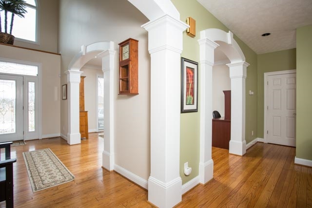3731 Davis Road Penn Laird, VA 22846 - Photo 11 of 49 a view of livingroom with hardwood floor and hallway