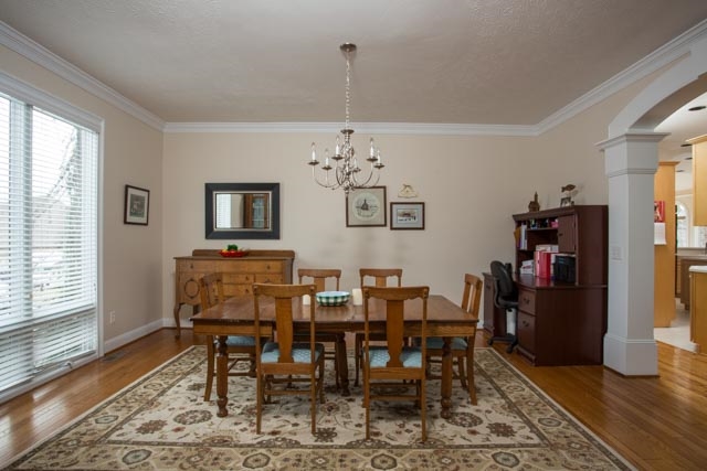 3731 Davis Road Penn Laird, VA 22846 - Photo 9 of 49 a view of a dining room with furniture window and wooden floor