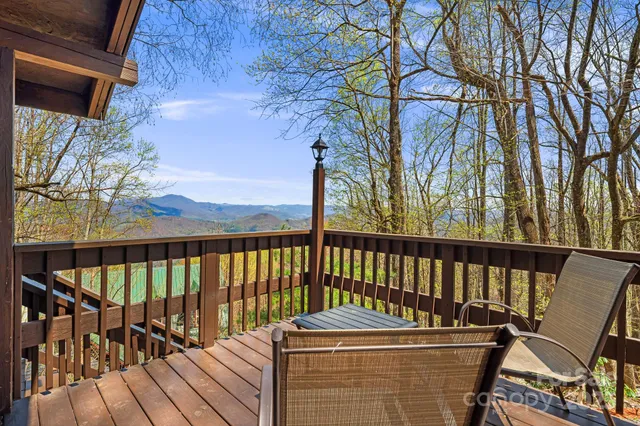 a view of outdoor space and deck
