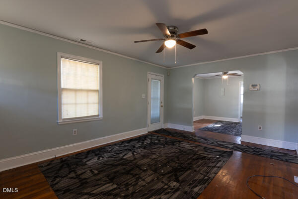 2525 Freeman Street Fayetteville, NC 28301 - Photo 10 of 24 a bedroom with bed and window