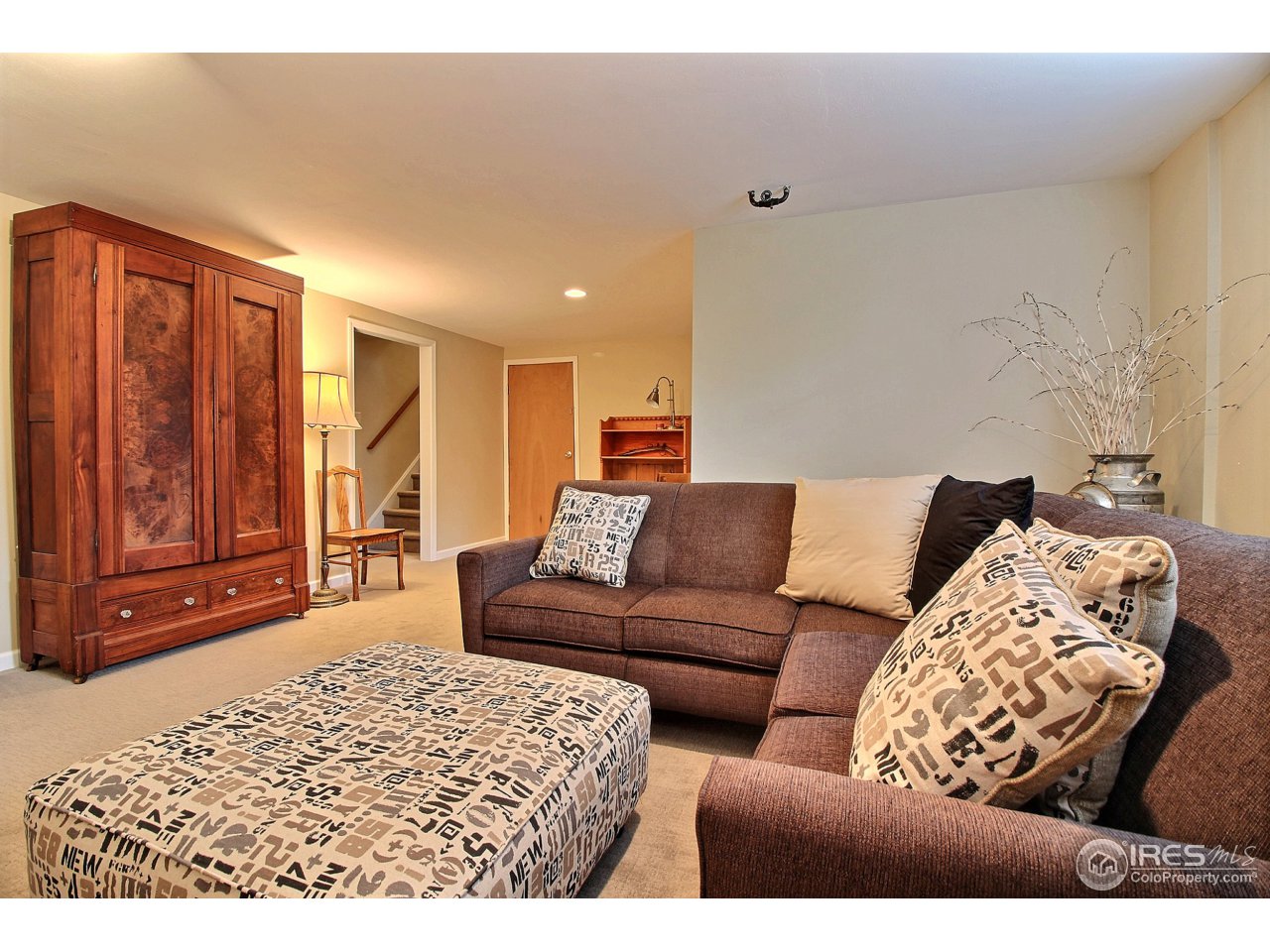 1725 Fairacres Road Greeley, CO 80631 - Photo 21 of 40 Finished Basement with Family Room