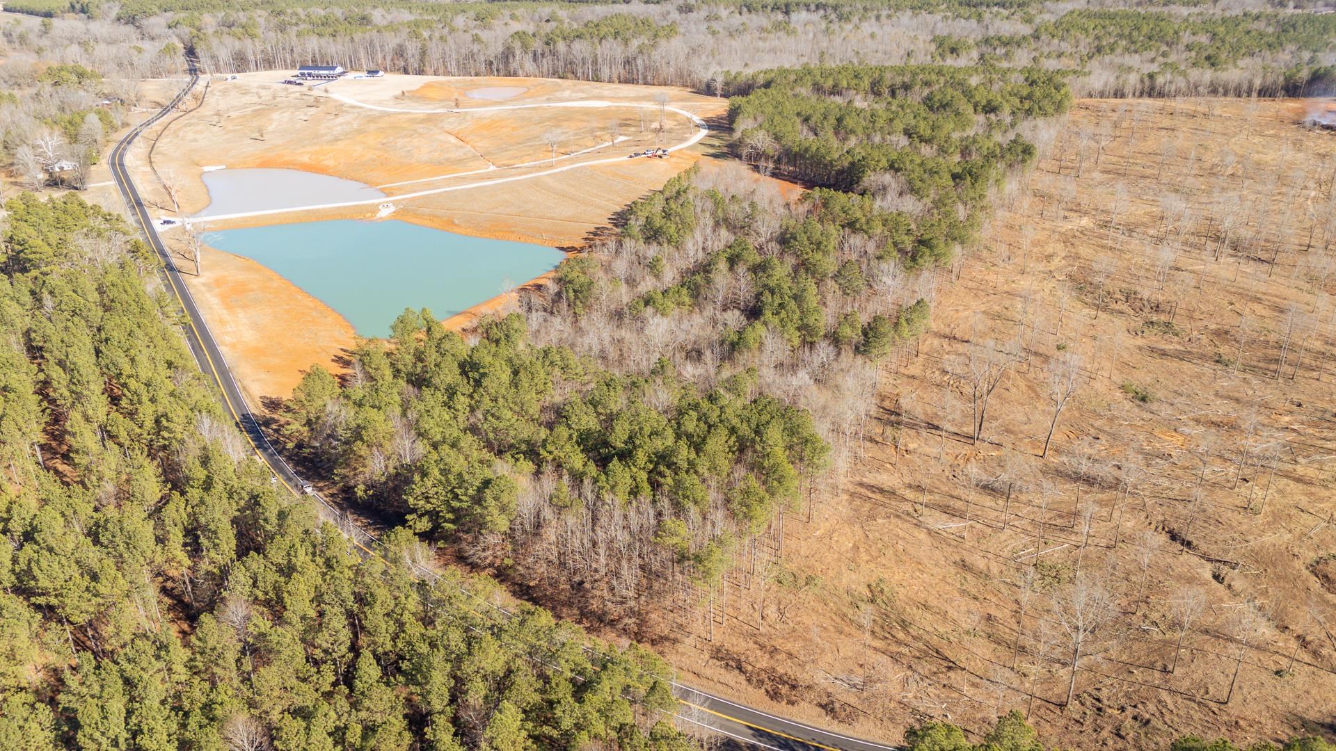 0 Kendrick & Hamburg Road Michie, TN 38357 - Photo 8 of 38 Aerial view of a heavily wooded area