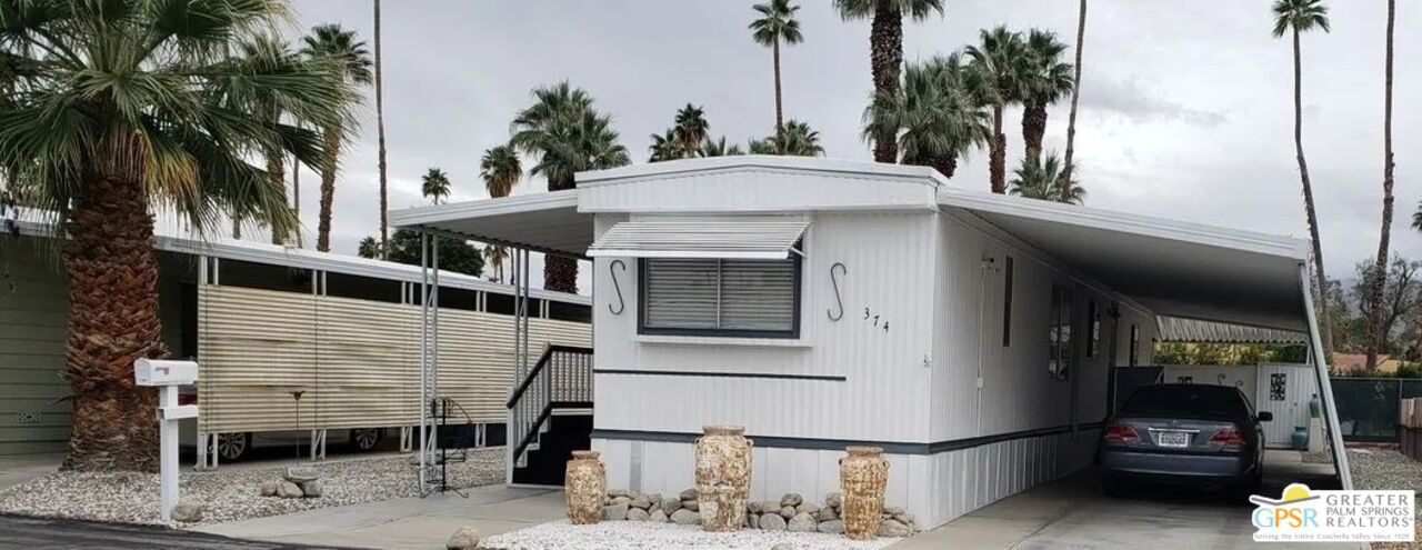 374 Buffalo Road Cathedral City, CA 92234 - Photo 3 of 33 a view of a house with a patio