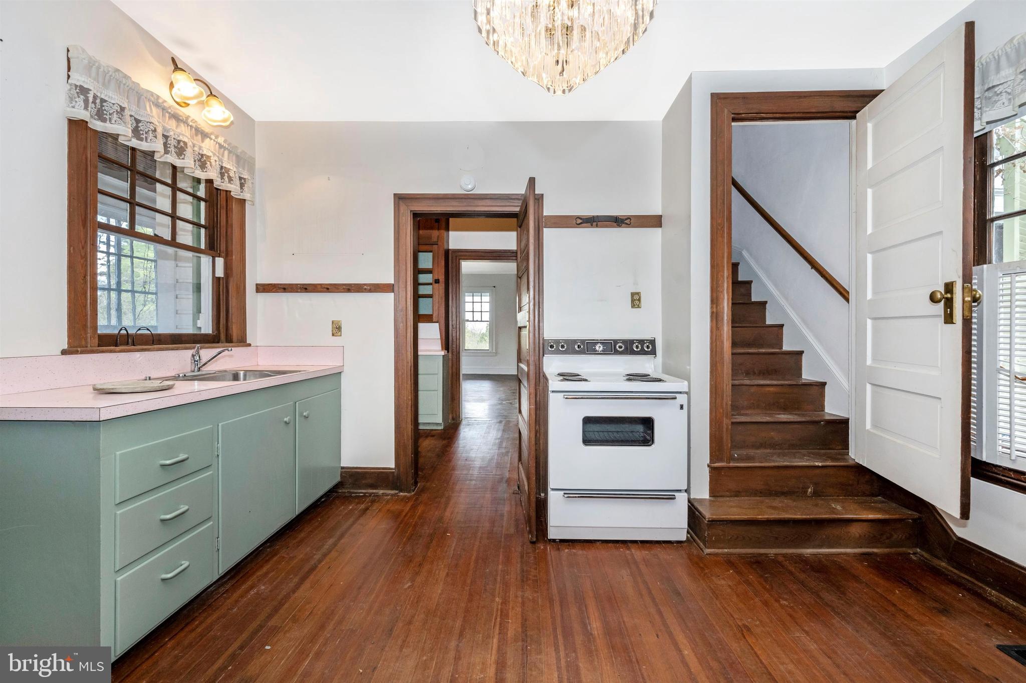 5816 Rowland Road Cascade, MD 21719 - Photo 32 of 74 Kitchen with Butlers pantry and back stair case