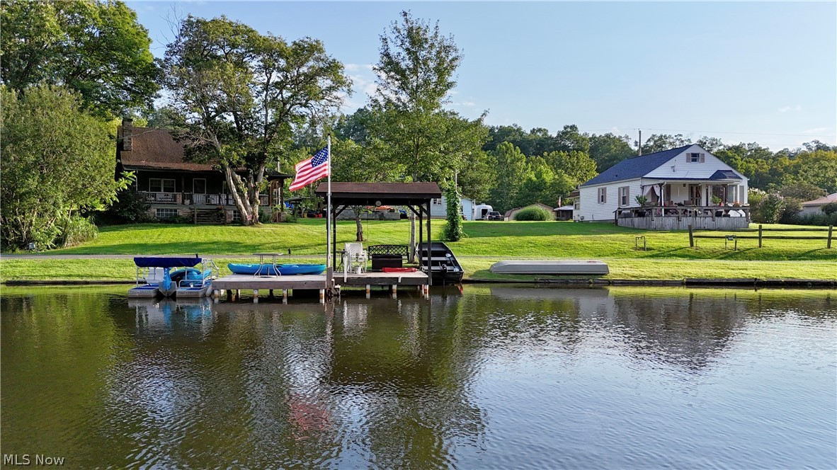 154 Crystal Lake Road West Union, WV 26456 - Photo 5 of 28 Water View of Your Private Dock