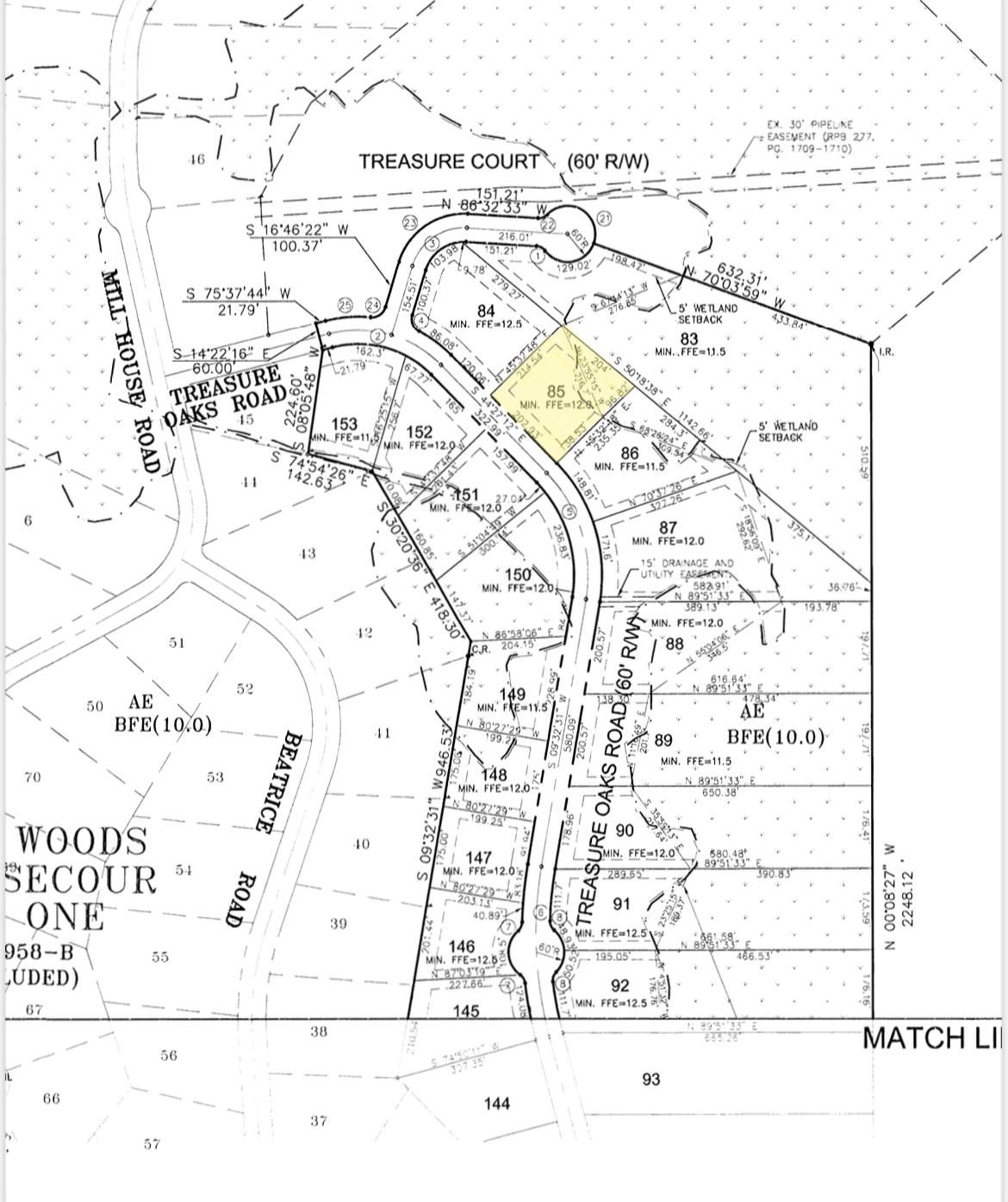 0 Treasure Oaks Road Gulf Shores, AL 36542 - Photo 10 of 10 Map