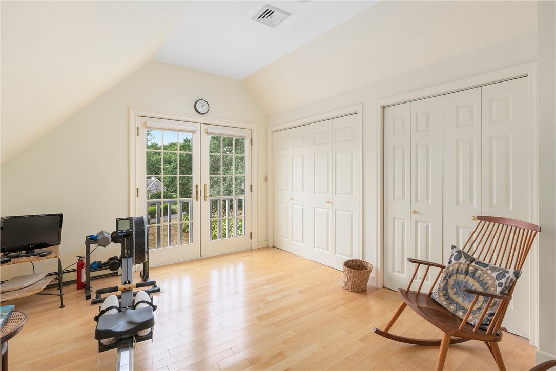 34 Decatur Avenue Jamestown, RI 02835 - Photo 25 of 40 Sitting room off of primary suite with laundry in closet