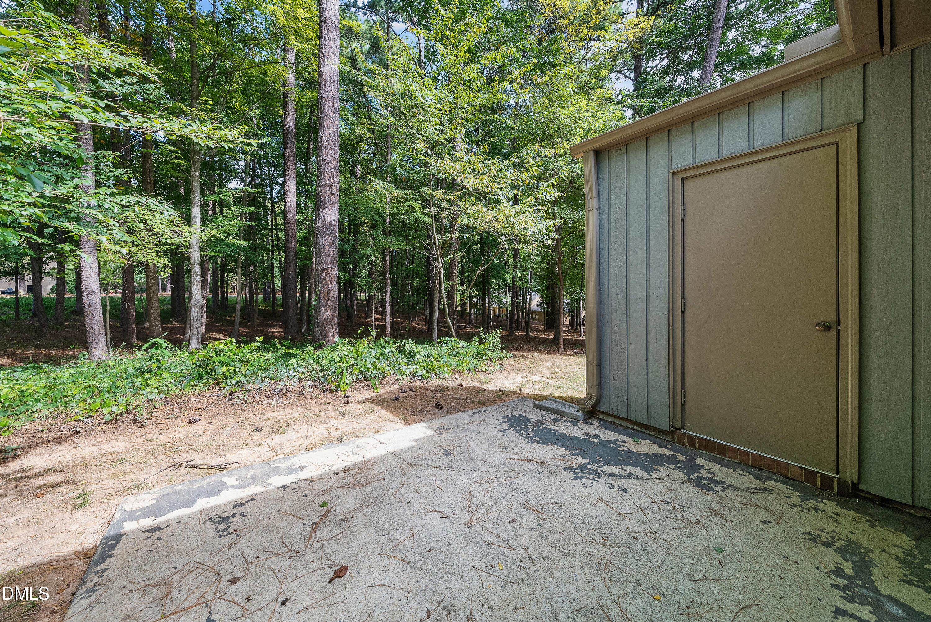 7927 Brown Bark Place Raleigh, NC 27615 - Photo 24 of 25 a view of a house with backyard and trees
