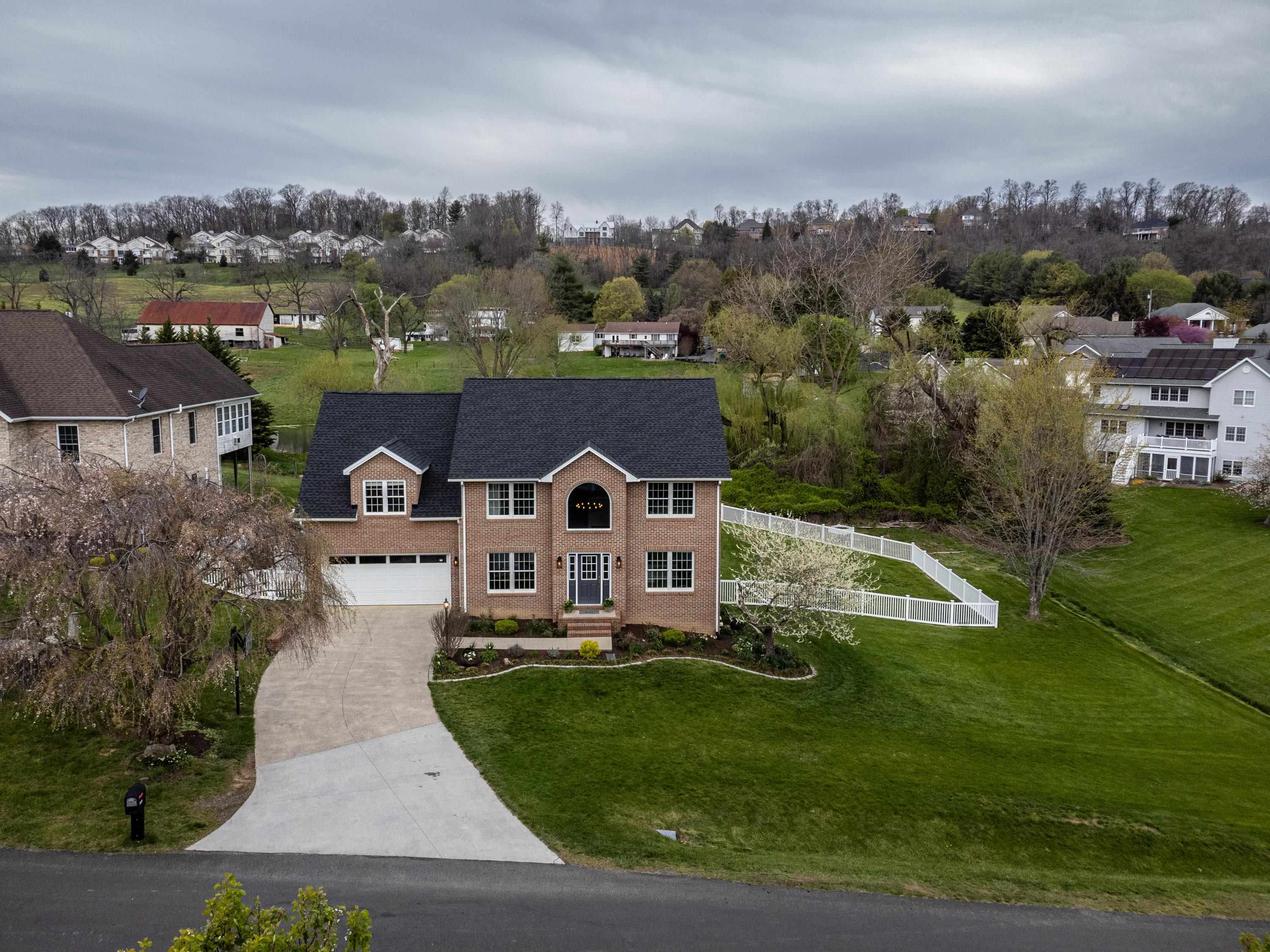 3850 Davis Road Penn Laird, VA 22846 - Photo 54 of 70 an aerial view of a house with a yard