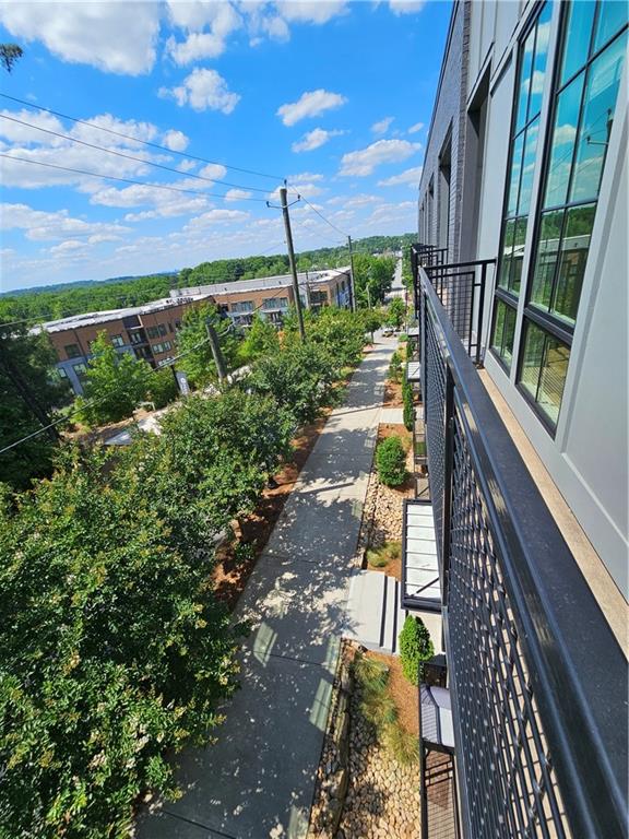 1294 Longreen Terrace Northwest, Unit 2 Atlanta, GA 30318 - Photo 13 of 25 a view of balcony with yard