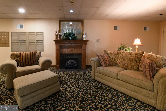 a very nice looking room with a large window