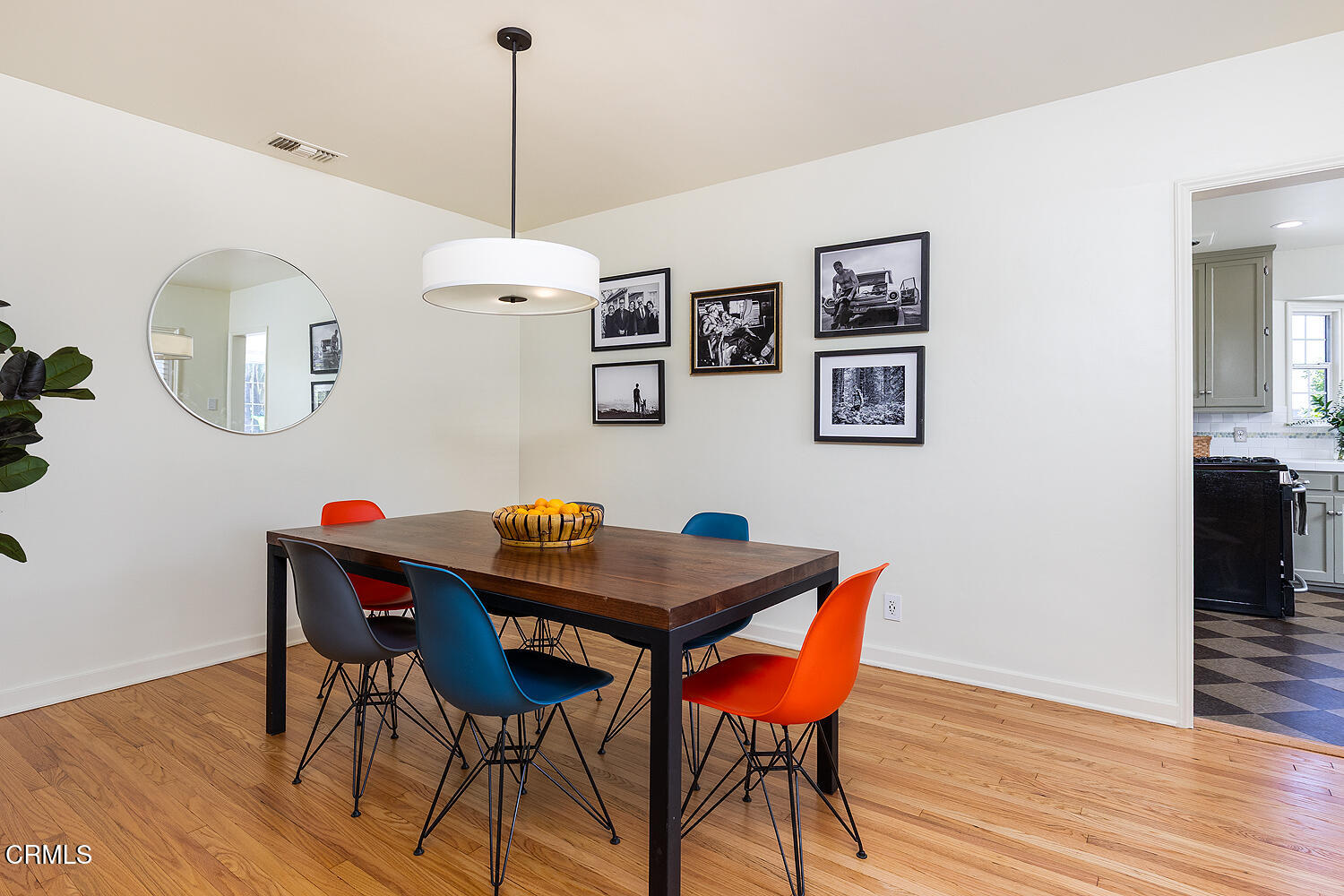 3255 Castera Avenue Glendale, CA 91208 - Photo 16 of 40 a view of a dining room with furniture wooden floor and chandelier