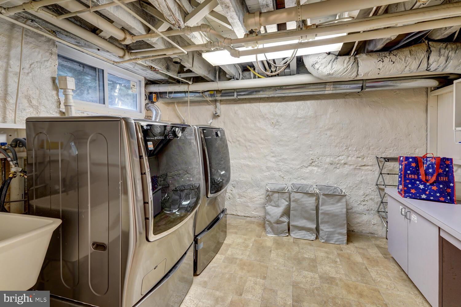 614 Righters Mill Road Narberth, PA 19072 - Photo 50 of 78 Laundry in Basement