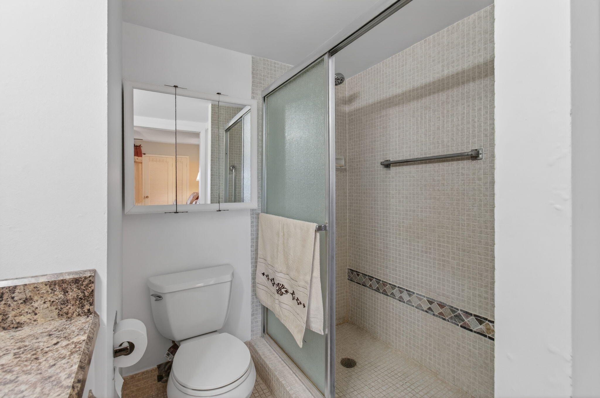 4082 Wolverton East Boca Raton, FL 33434 - Photo 26 of 93 a bathroom with a toilet and a shower