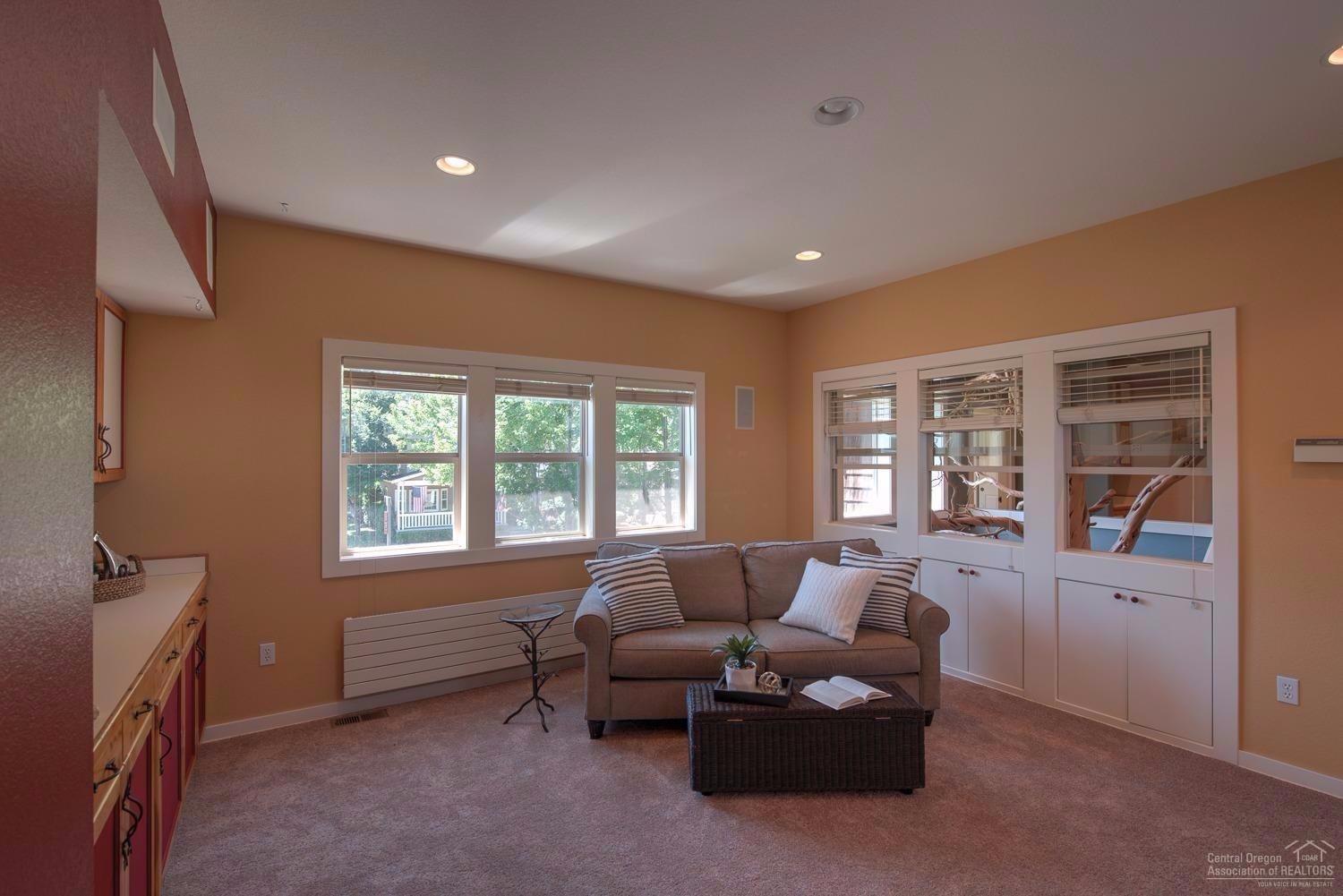 1880 Northeast Maker Way Bend, OR 97701 - Photo 20 of 25 Upstairs family room with built-in shelv