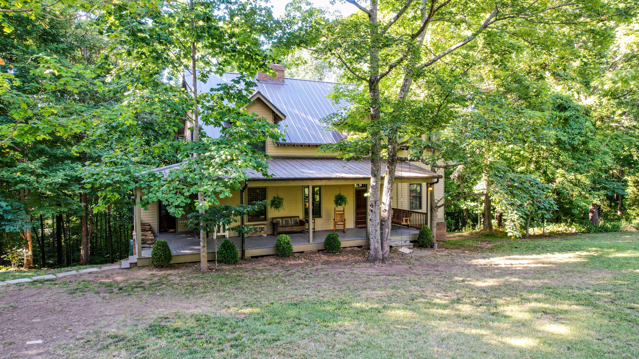 5184 Fire Tower Road Franklin, TN 37064 - Photo 3 of 53 a view of a house with a backyard