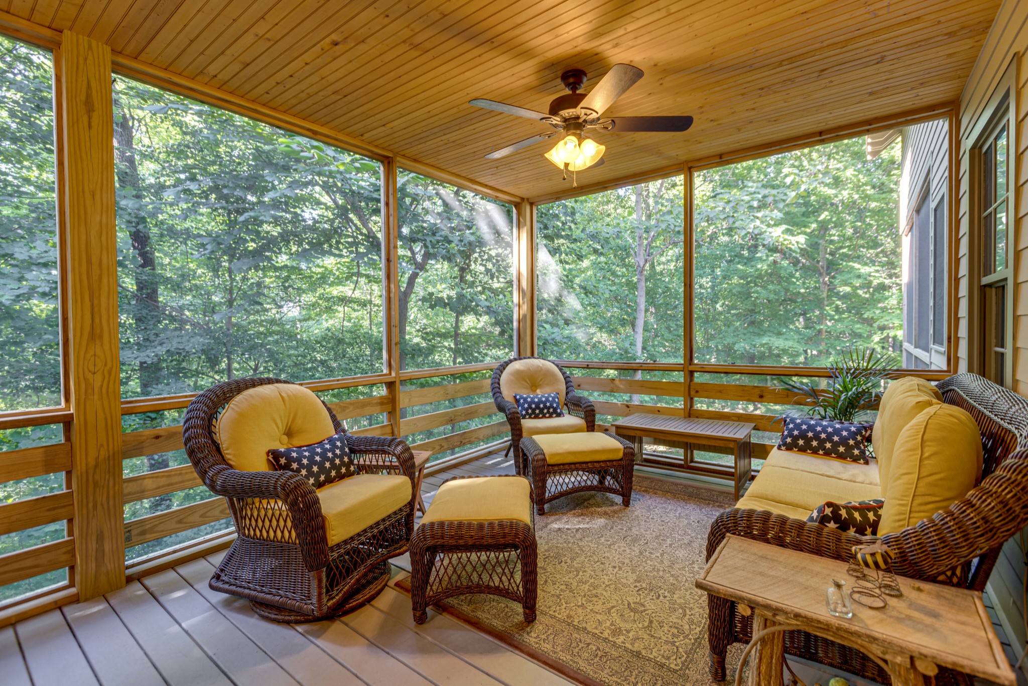 5184 Fire Tower Road Franklin, TN 37064 - Photo 39 of 53 a outdoor living space with furniture and garden view