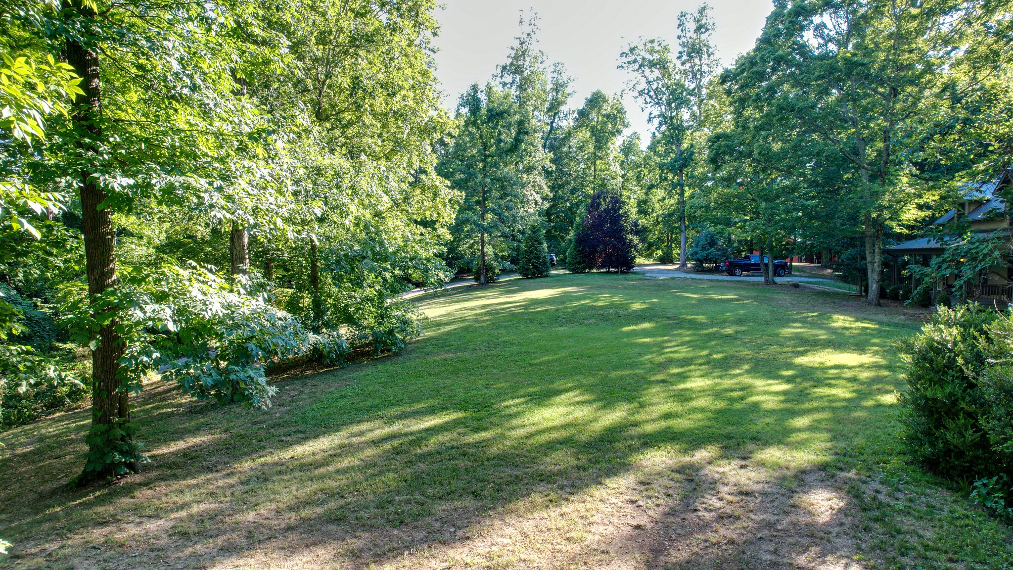 5184 Fire Tower Road Franklin, TN 37064 - Photo 52 of 53 a view of a big yard with plants and large trees
