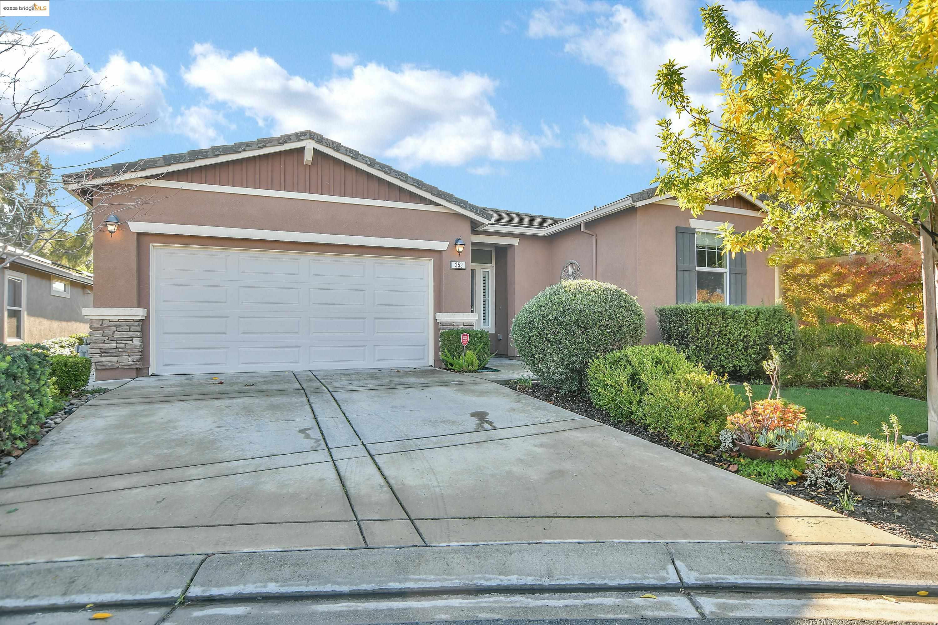 353 Desert Forest Court Rio Vista, CA 94571 - Photo 9 of 39 a front view of a house with garage