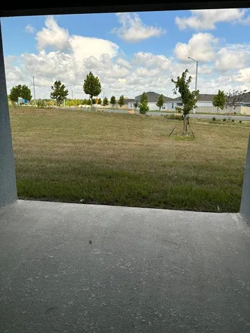 a view of a volley ball court