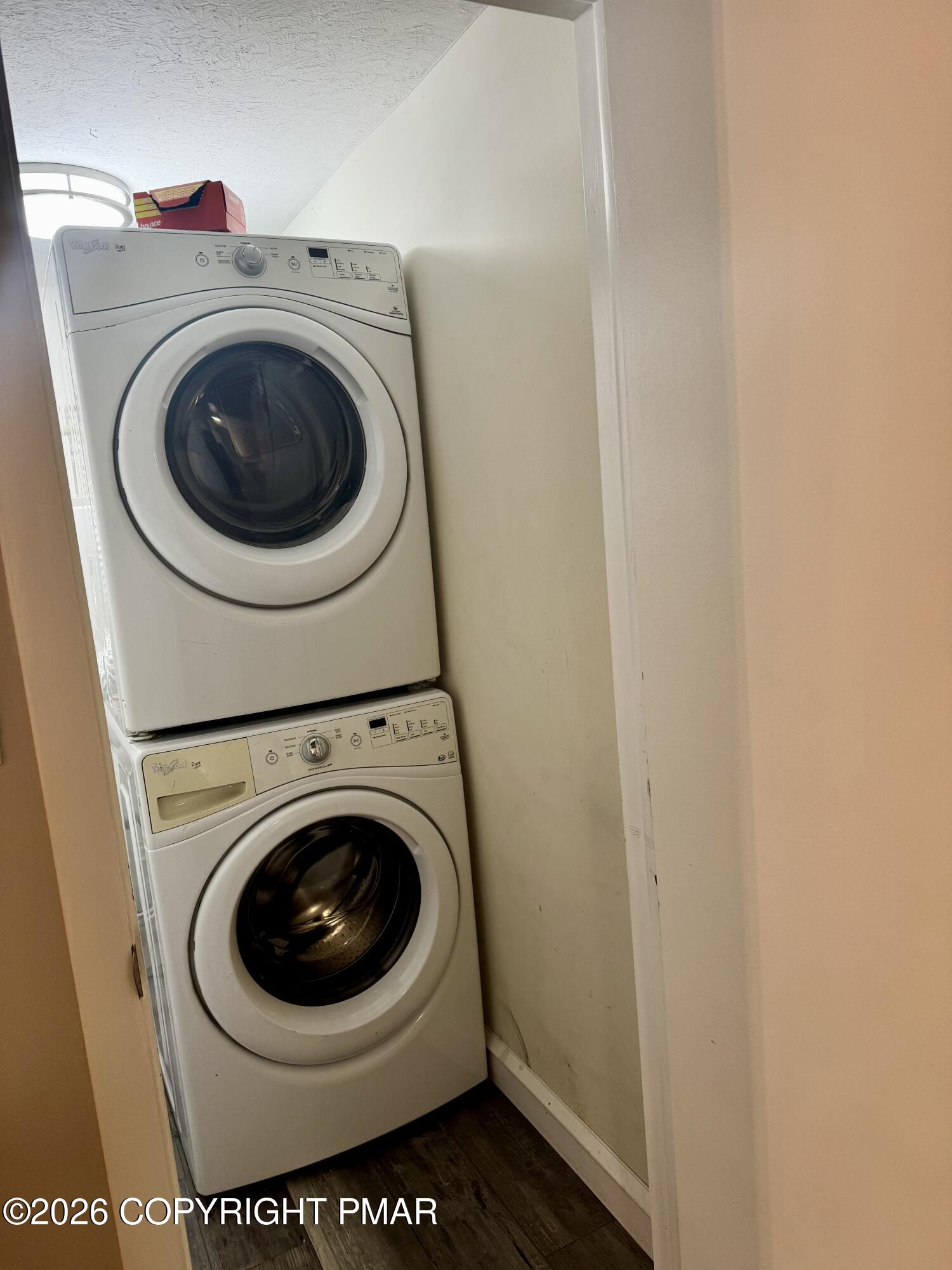 9 Sassafras Road Lake Harmony, PA 18624 - Photo 19 of 35 a view of a washer and dryer in a small room
