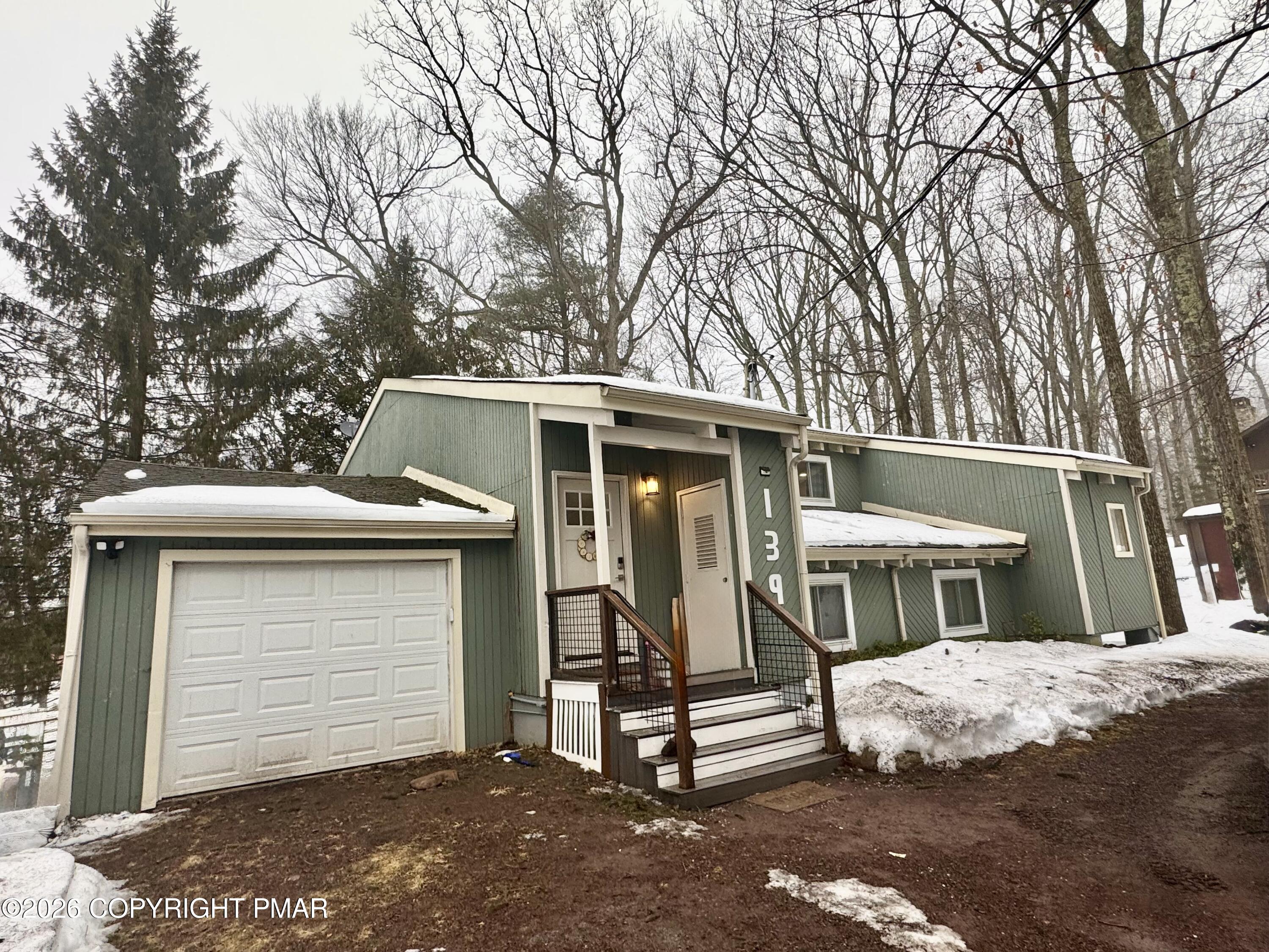9 Sassafras Road Lake Harmony, PA 18624 - Photo 2 of 35 a view of a house with a yard and large tree