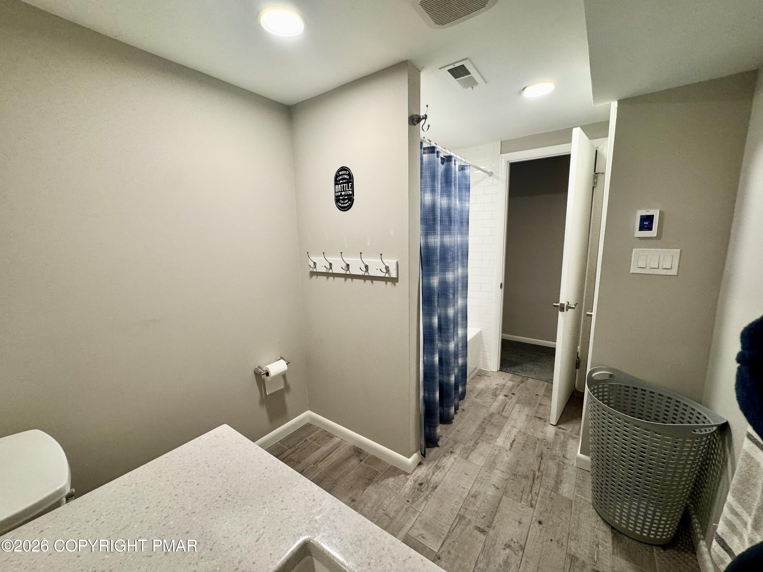 9 Sassafras Road Lake Harmony, PA 18624 - Photo 24 of 35 a bathroom with a sink and toilet