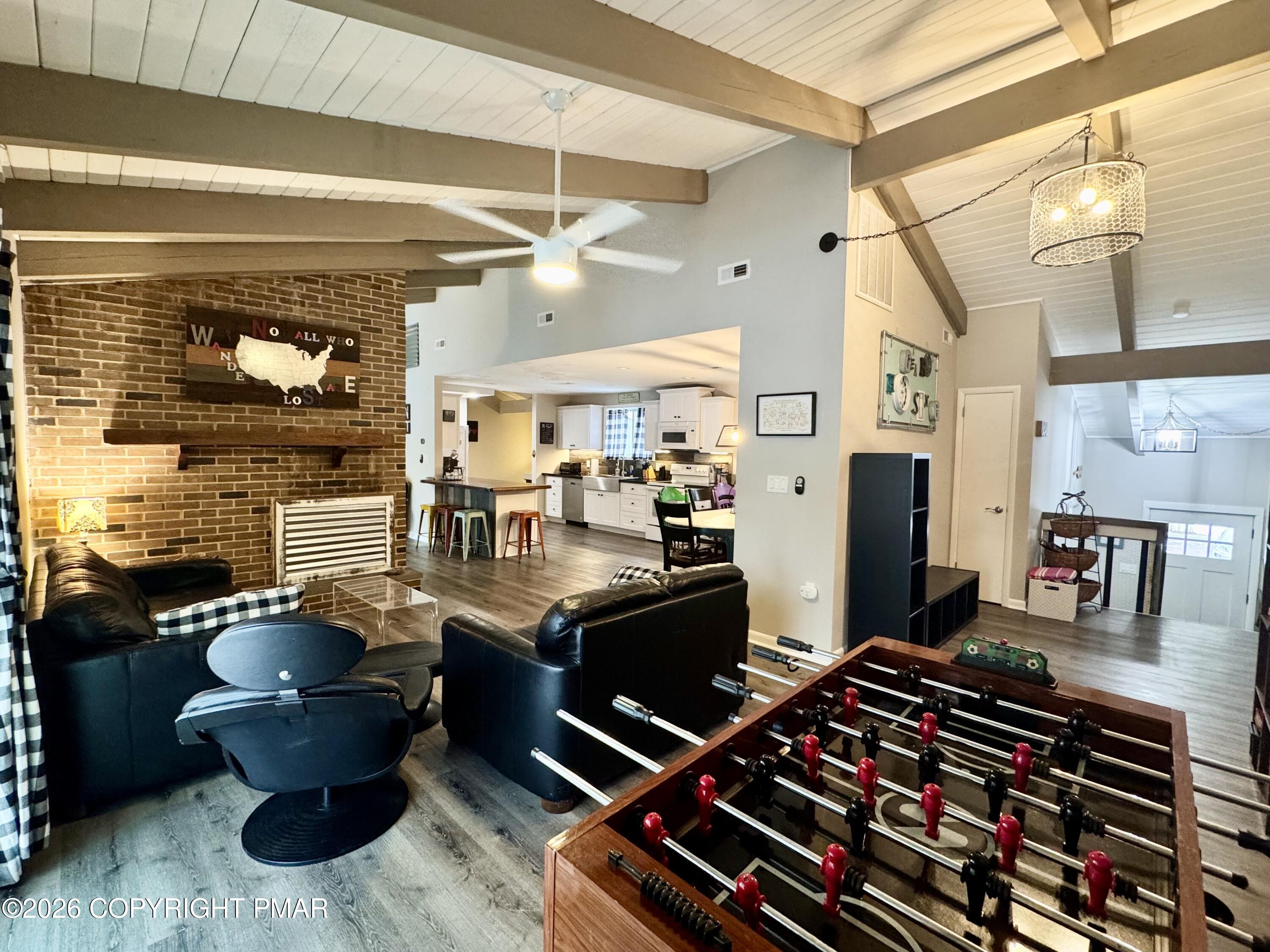9 Sassafras Road Lake Harmony, PA 18624 - Photo 4 of 35 a kitchen with a stove and a refrigerator