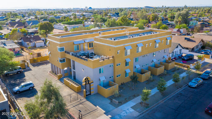 622 North 9th Avenue, Unit 101 Phoenix, AZ 85007 - Photo 2 of 18 an aerial view of a building with outdoor space