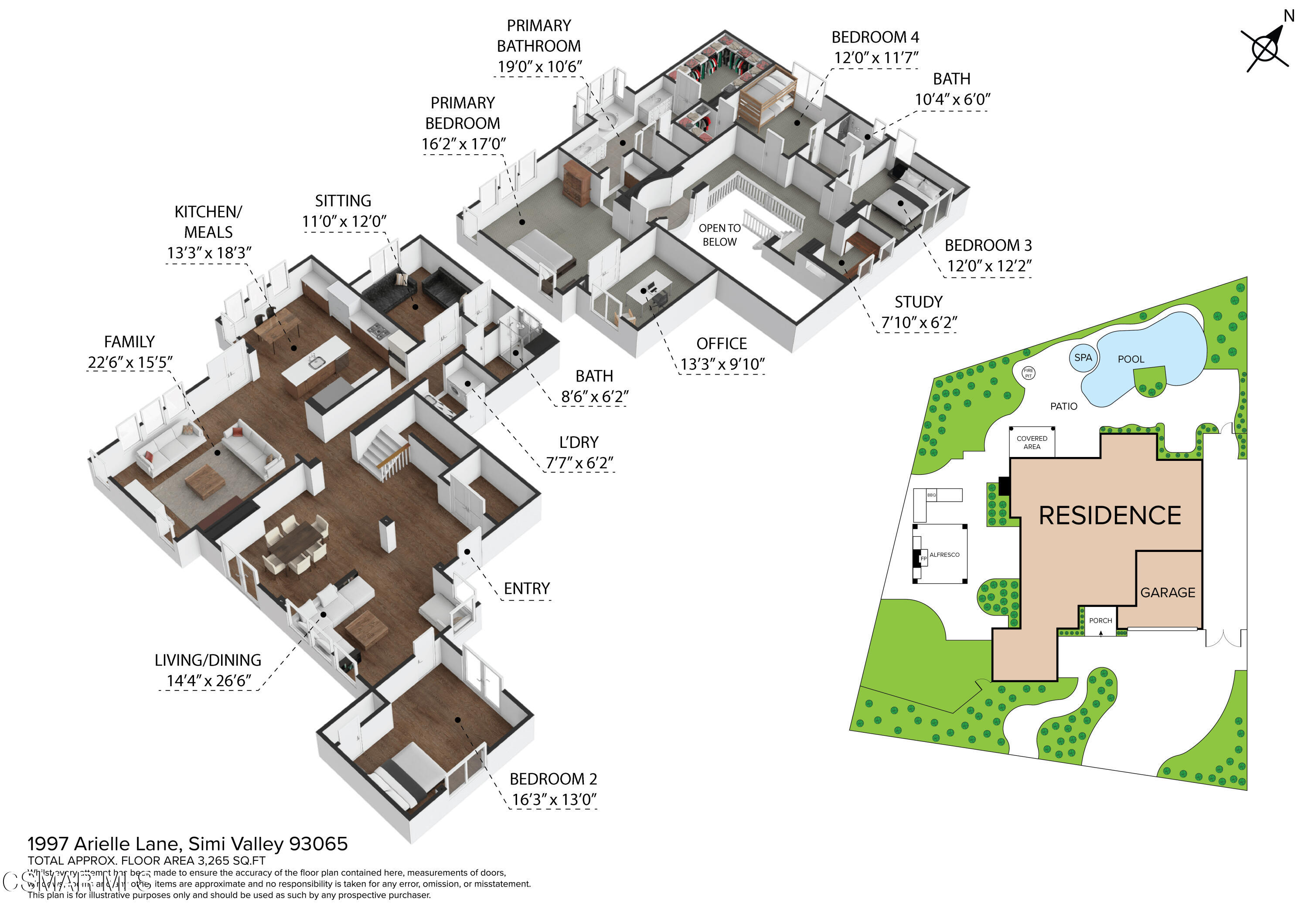 1997 Arielle Lane Simi Valley, CA 93065 - Photo 53 of 54 a picture of a book and a bed