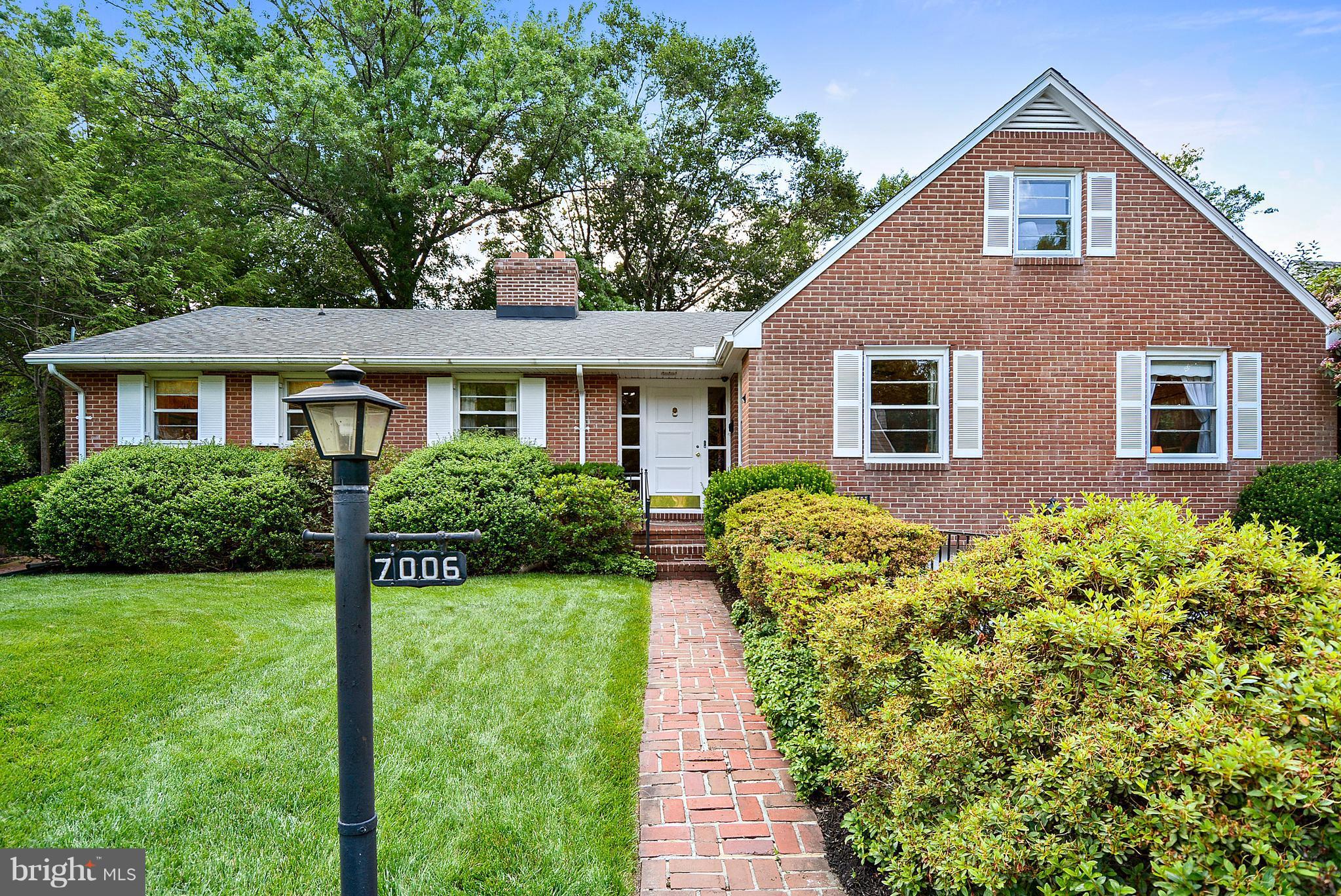 Handsome, all brick home