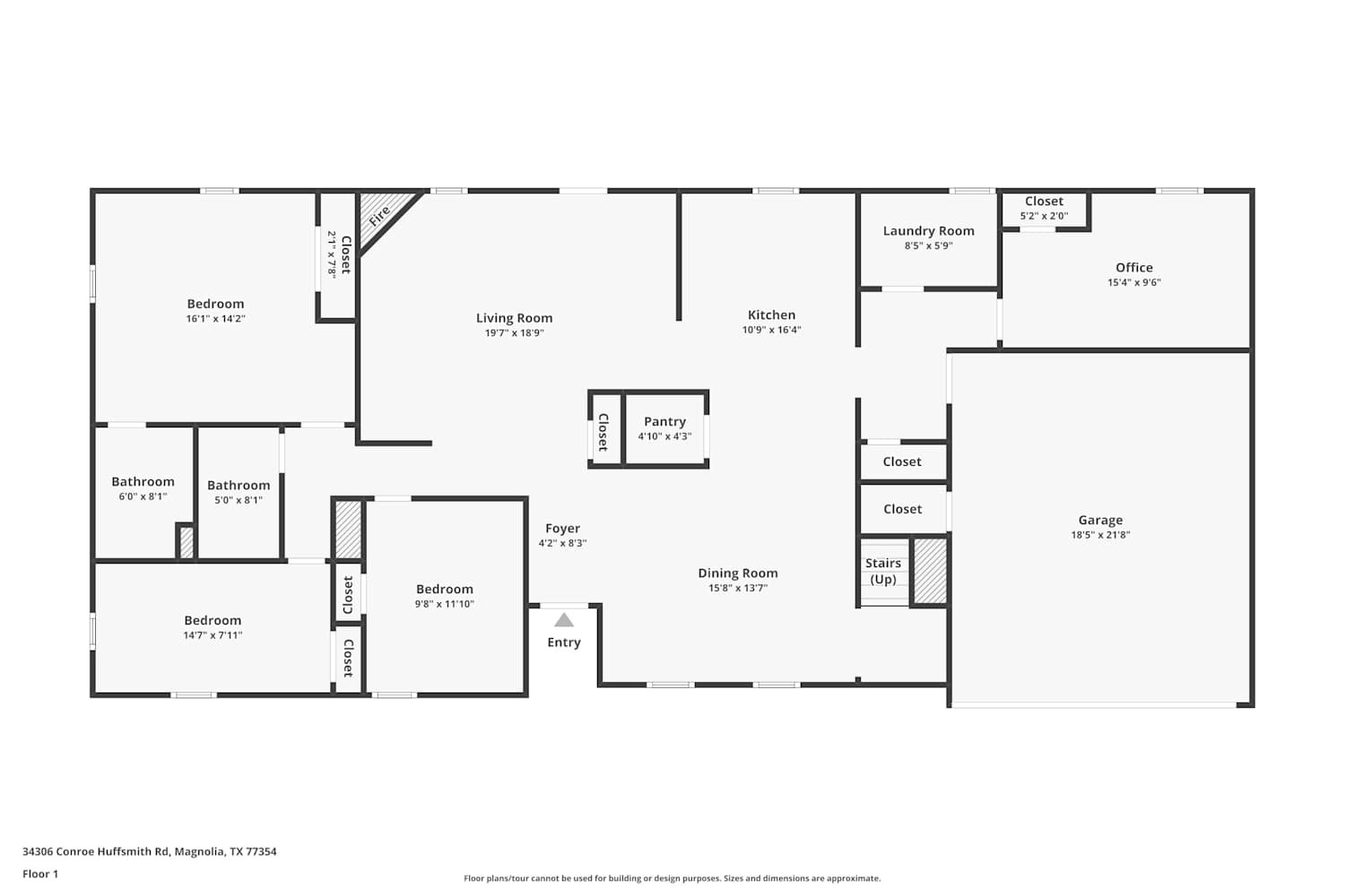34306 Conroe Huffsmith Road Magnolia, TX 77354 - Photo 2 of 17 a picture of a bathroom with a shower